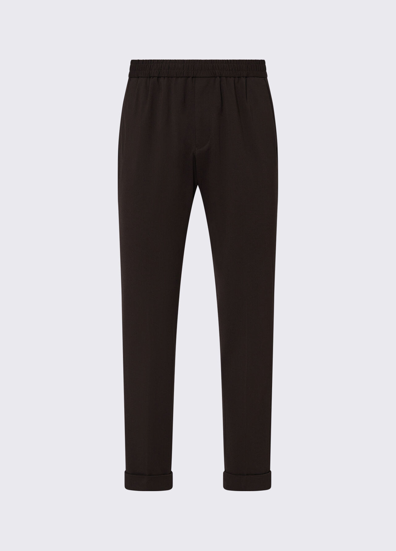 Pantaloni jogger jersey - BROWN