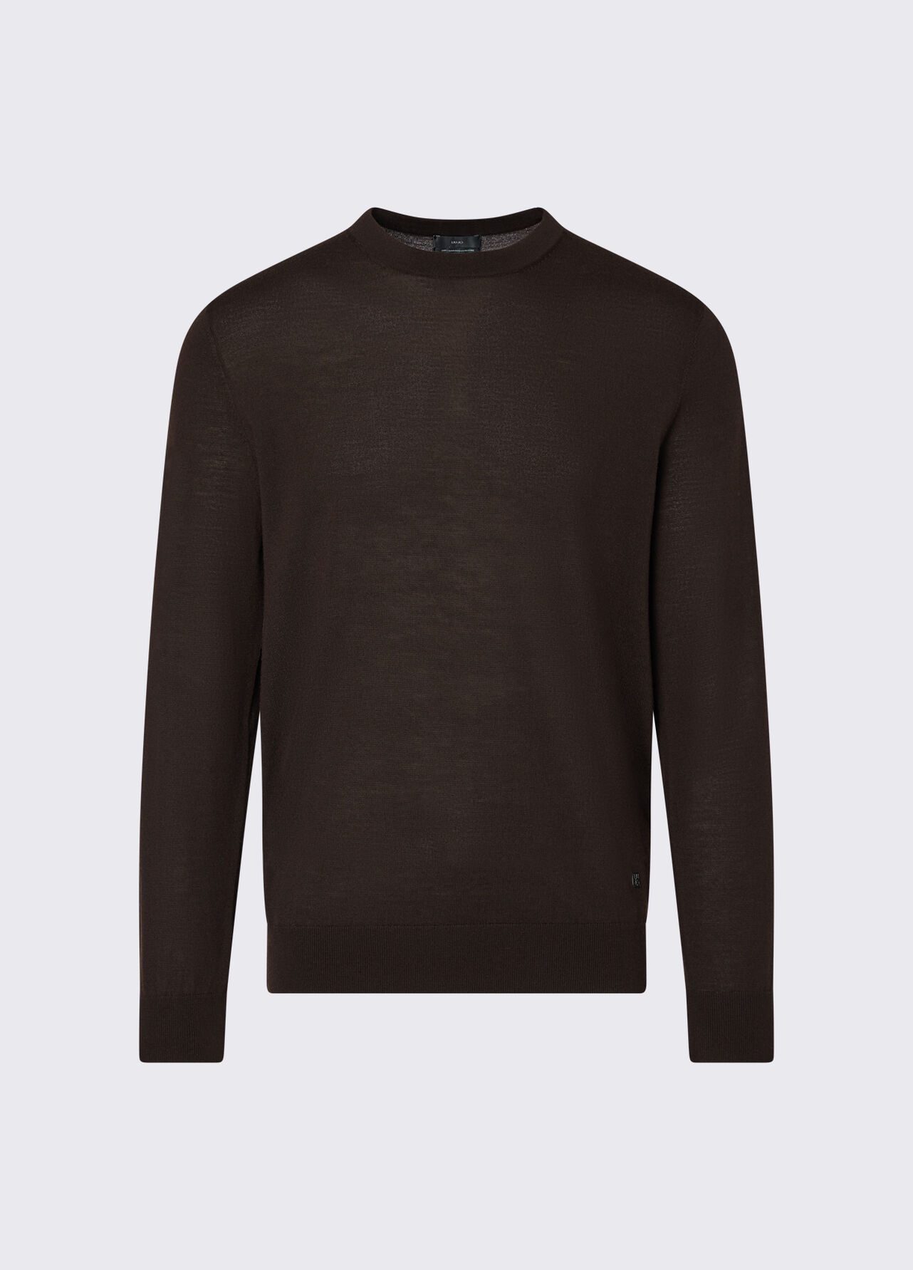Maglia in lana merino - BROWN