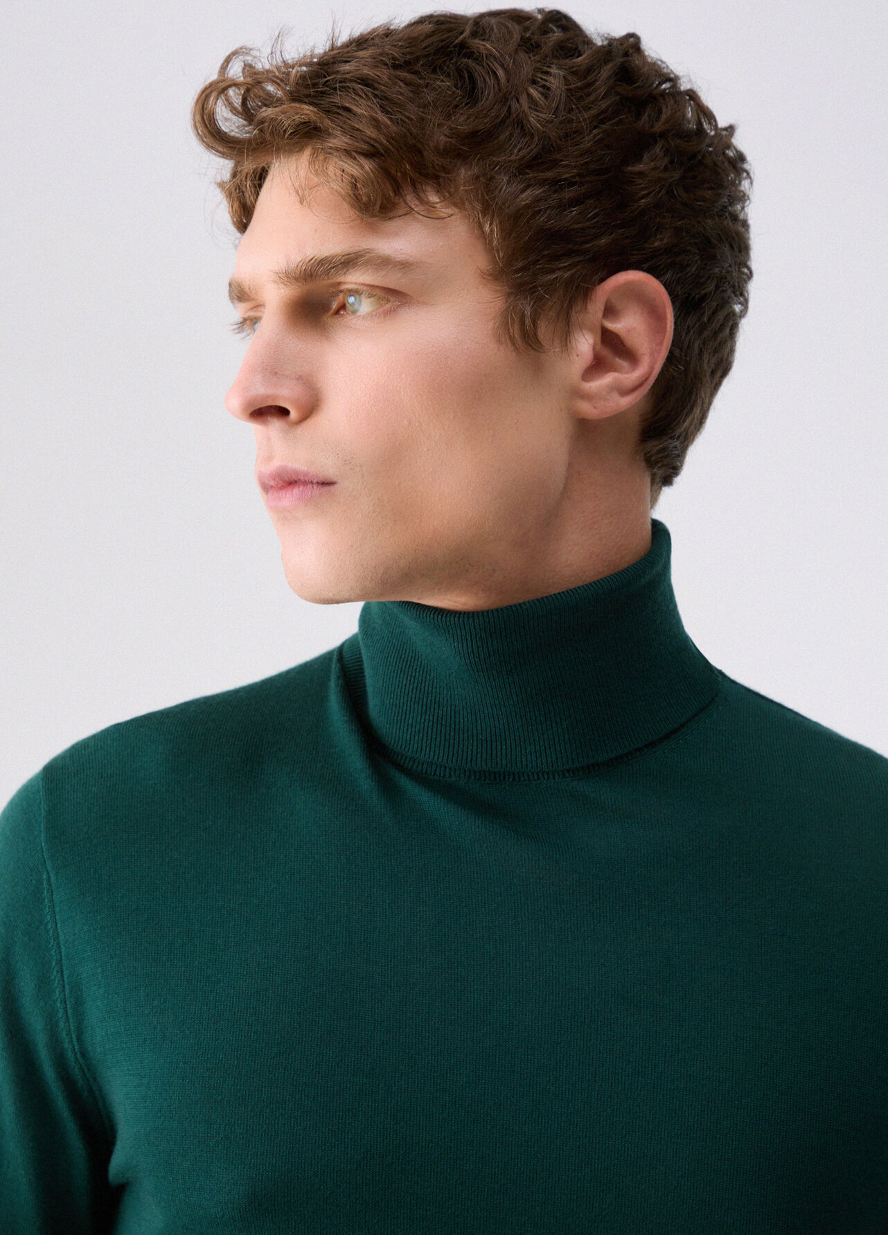 Dolcevita in lana merino - FOREST GREEN