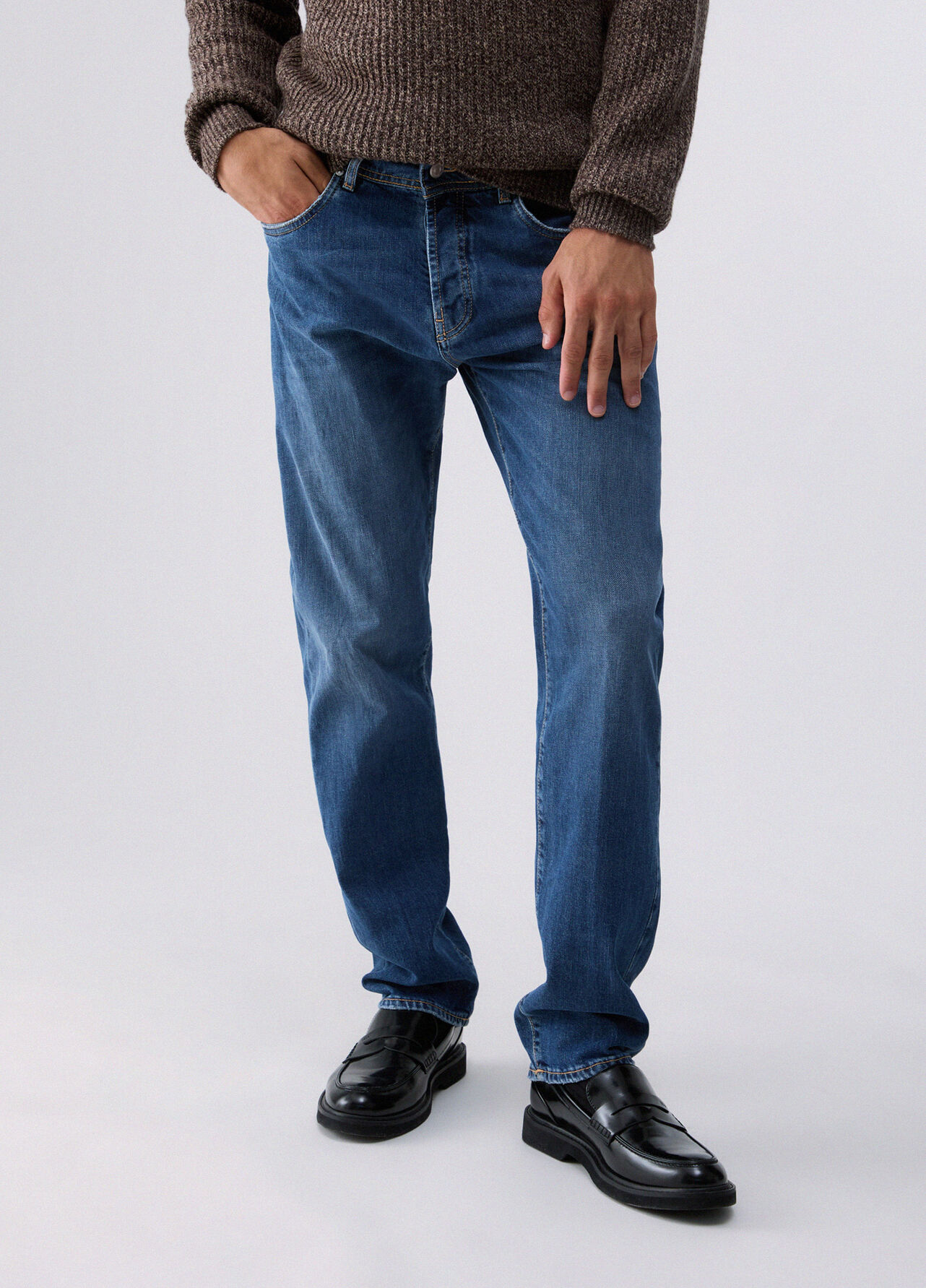 Jeans regular fit - BLUE DENIM
