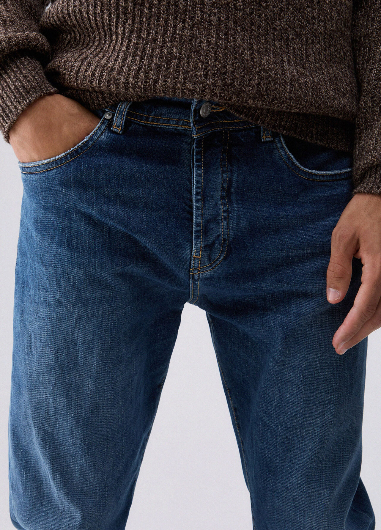 Jeans regular fit - BLUE DENIM