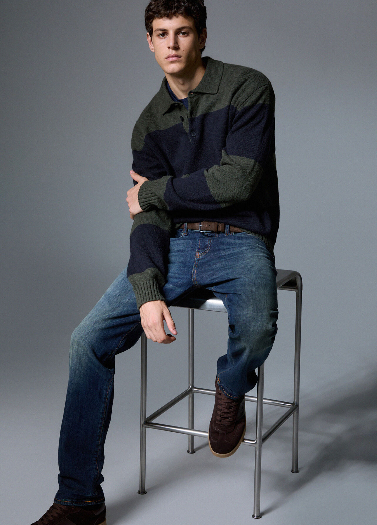 Jeans regular fit - BLUE DENIM