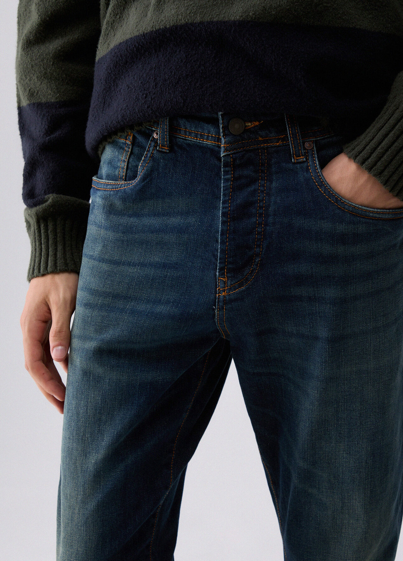 Jeans regular fit - BLUE DENIM