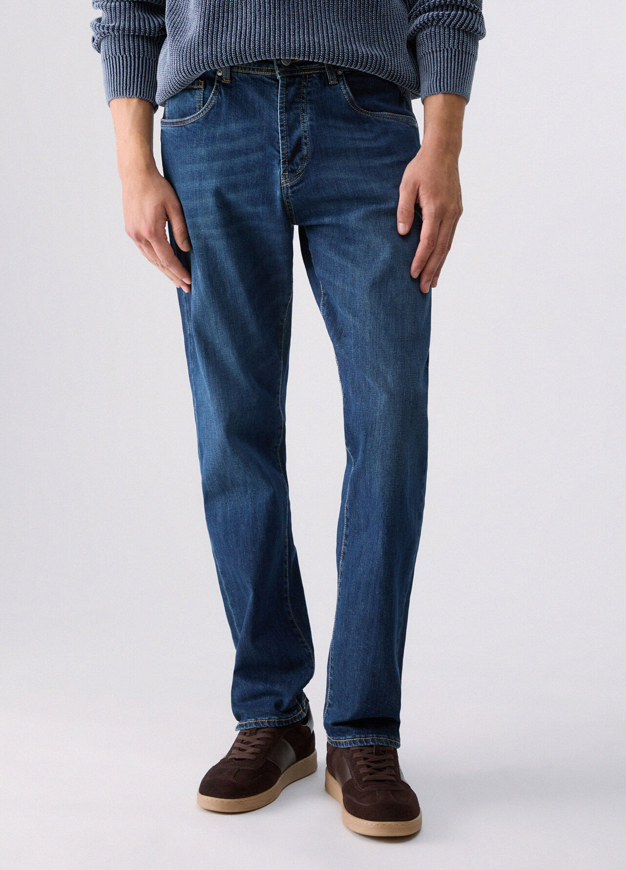 Jeans regular fit - BLUE DENIM