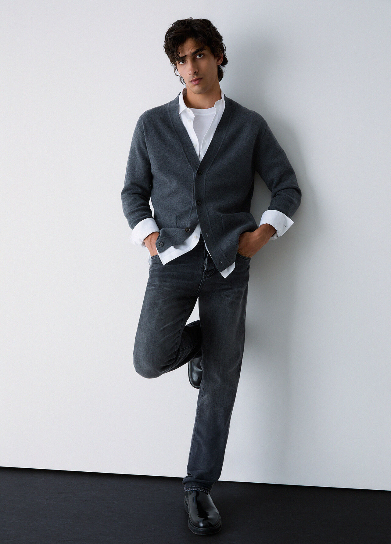 Jeans regular fit - GREY DENIM
