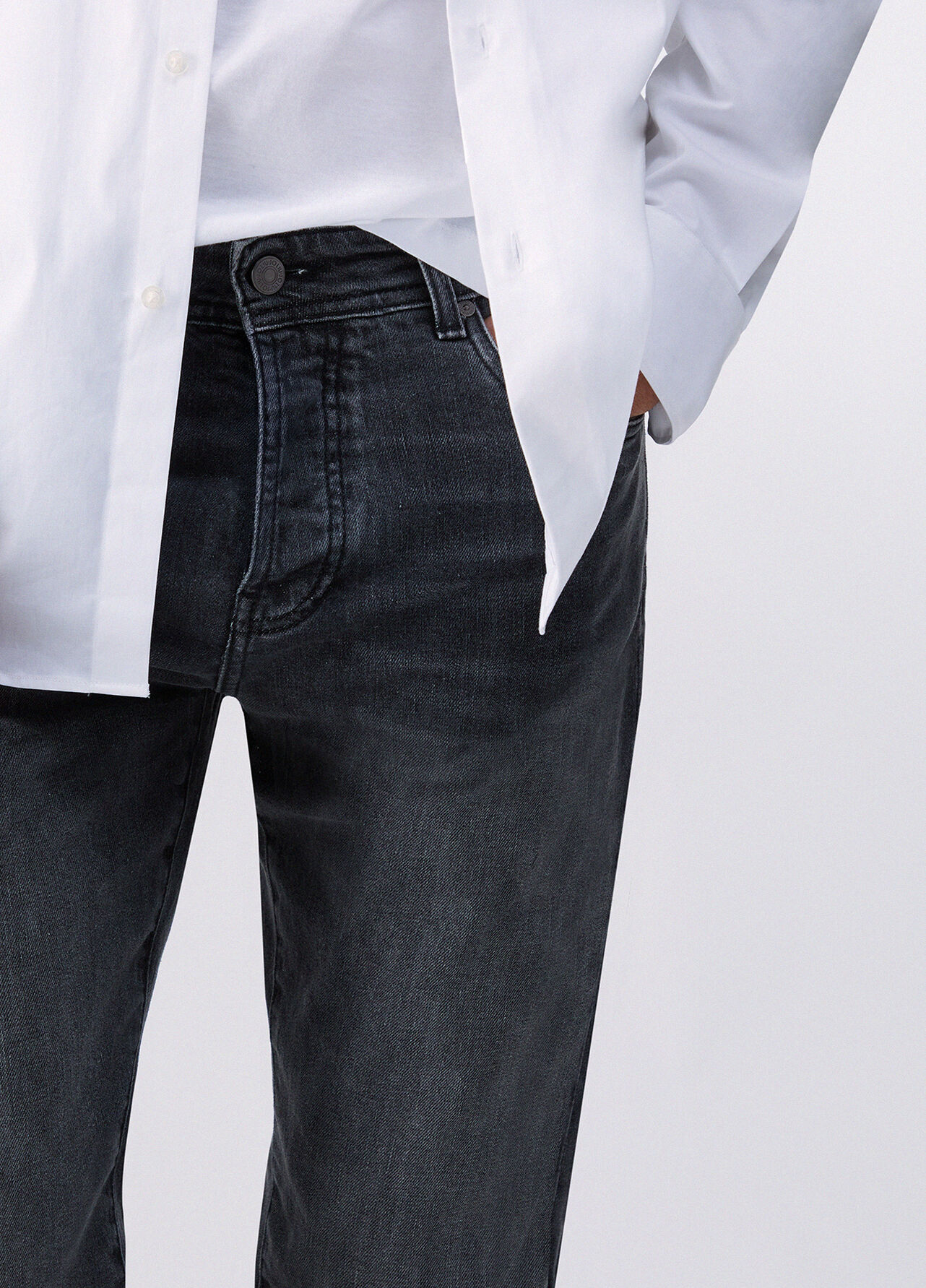 Jeans regular fit - GREY DENIM