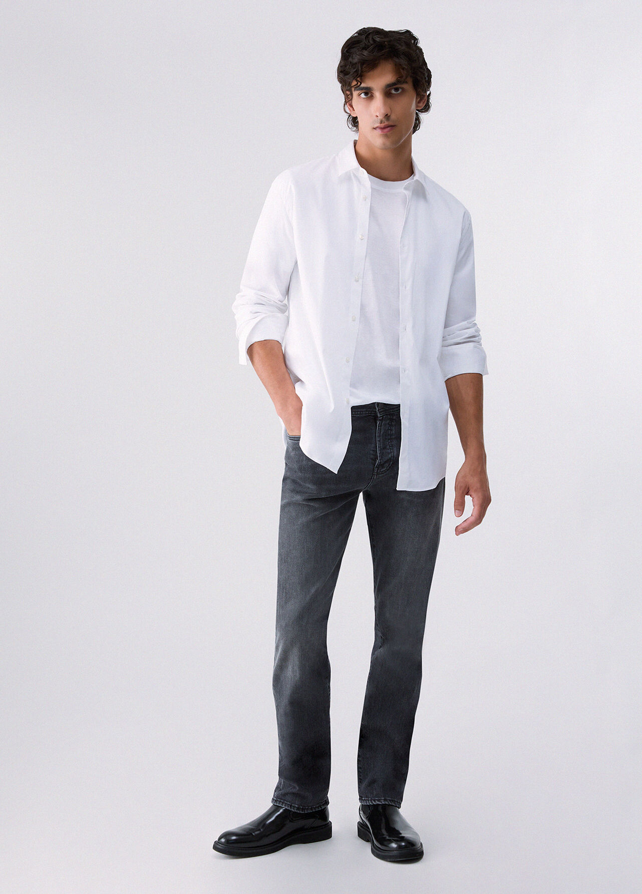 Jeans regular fit - GREY DENIM