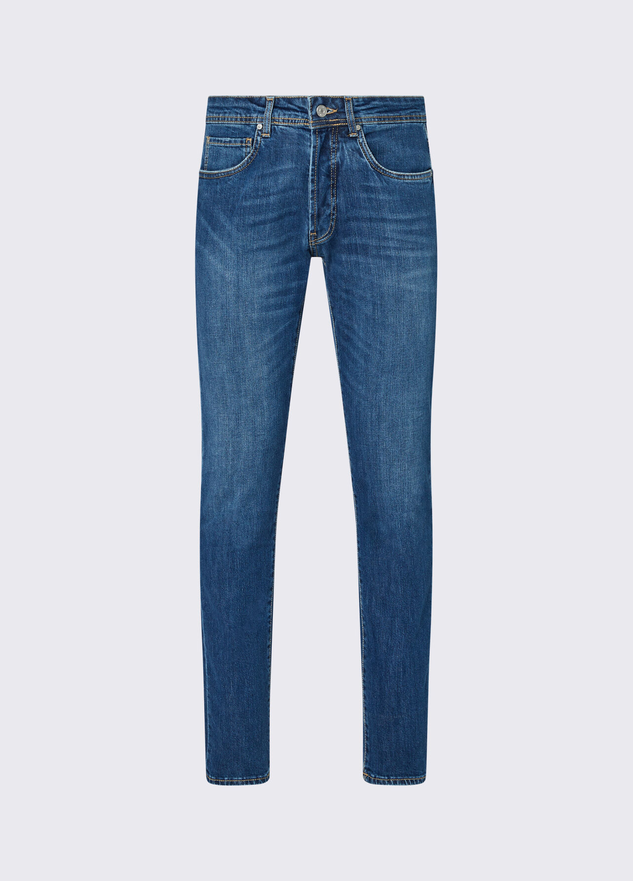 Jeans straight - BLUE DENIM
