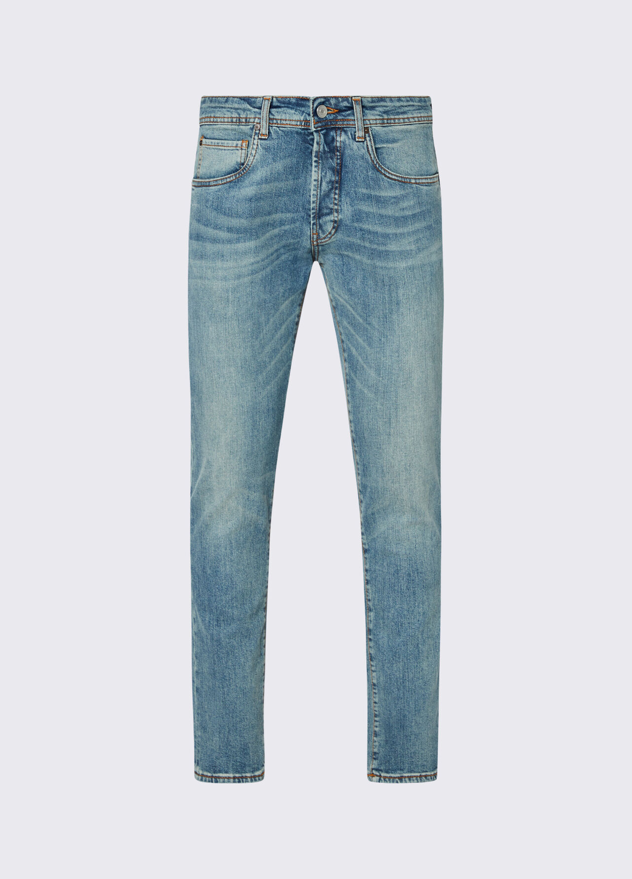 Jeans straight - BLUE DENIM