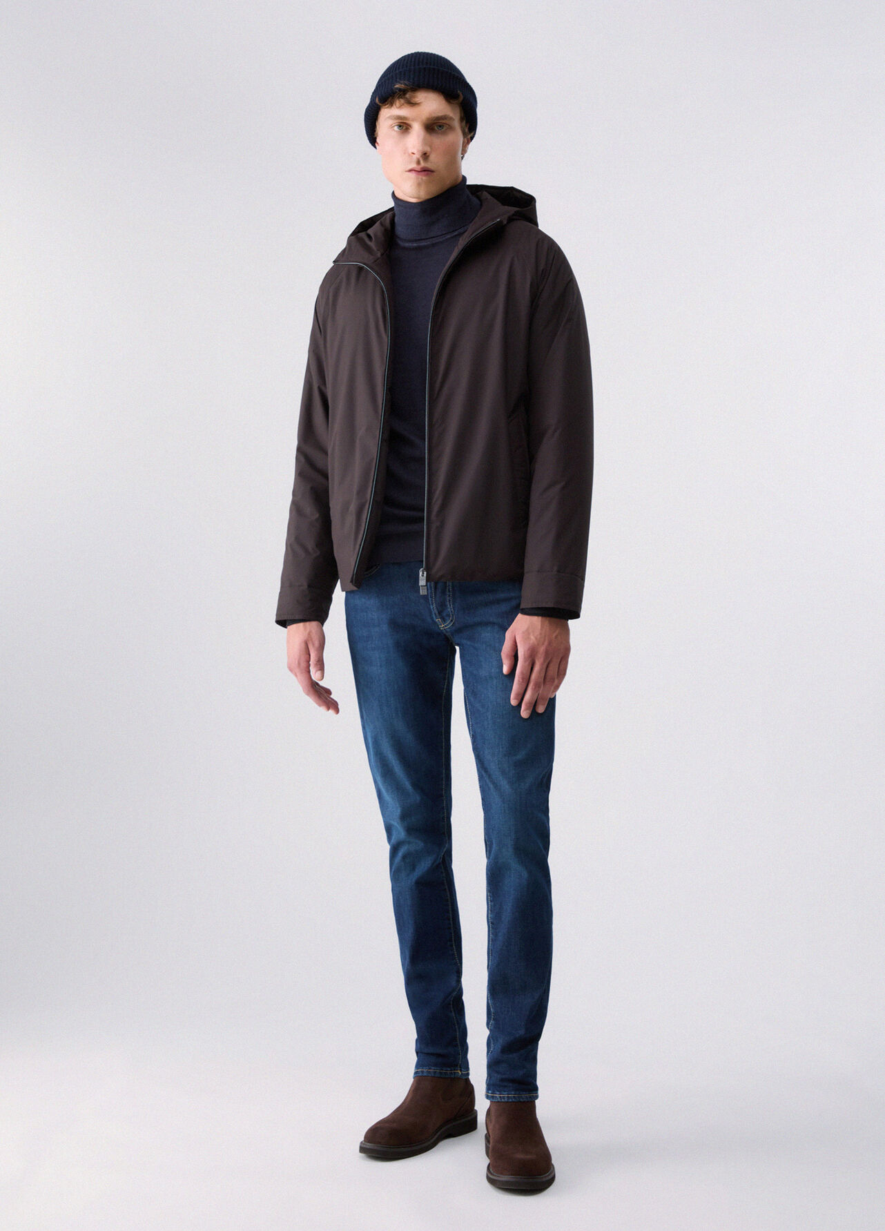 Jeans straight - BLUE DENIM