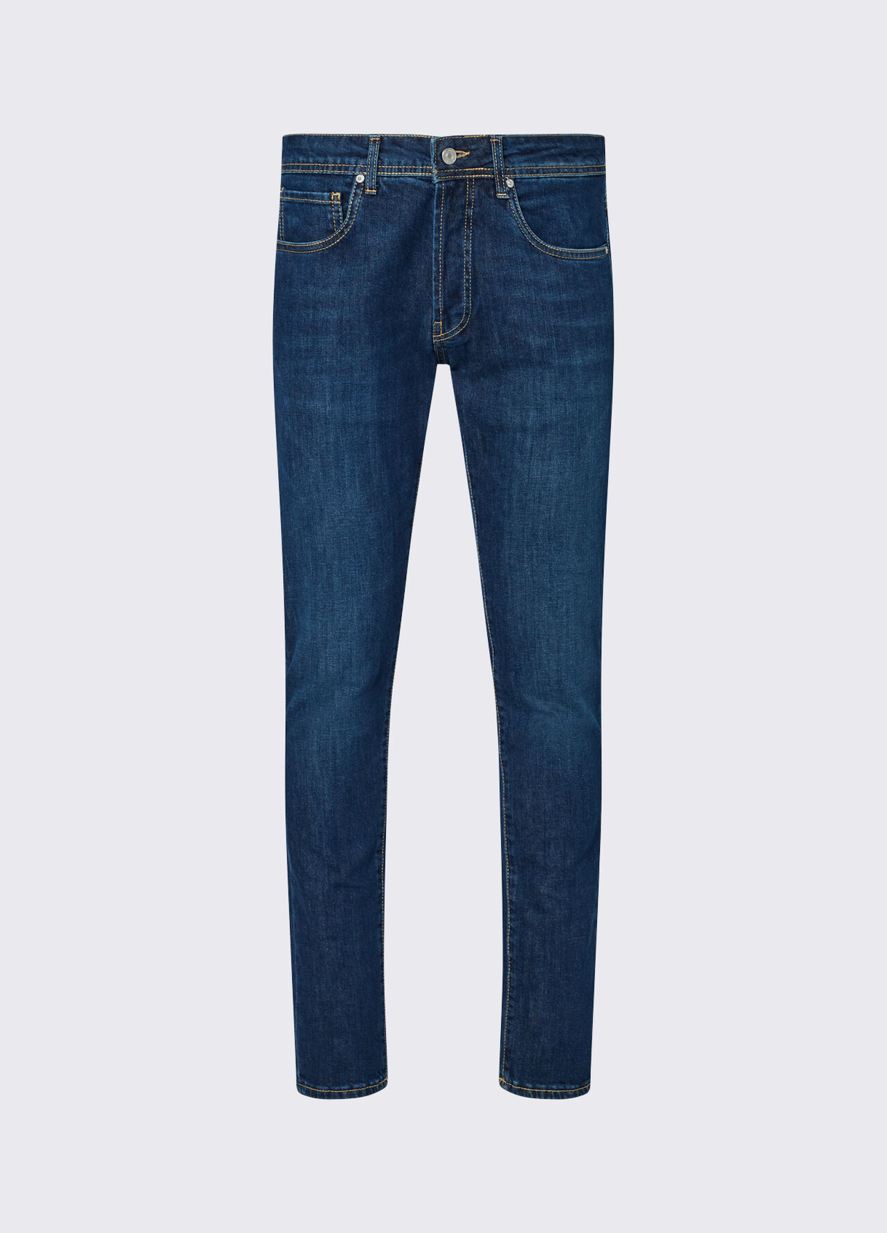 Jeans straight - BLUE DENIM