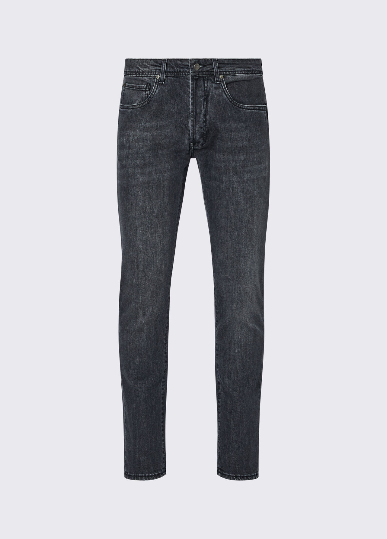Jeans straight - GREY DENIM