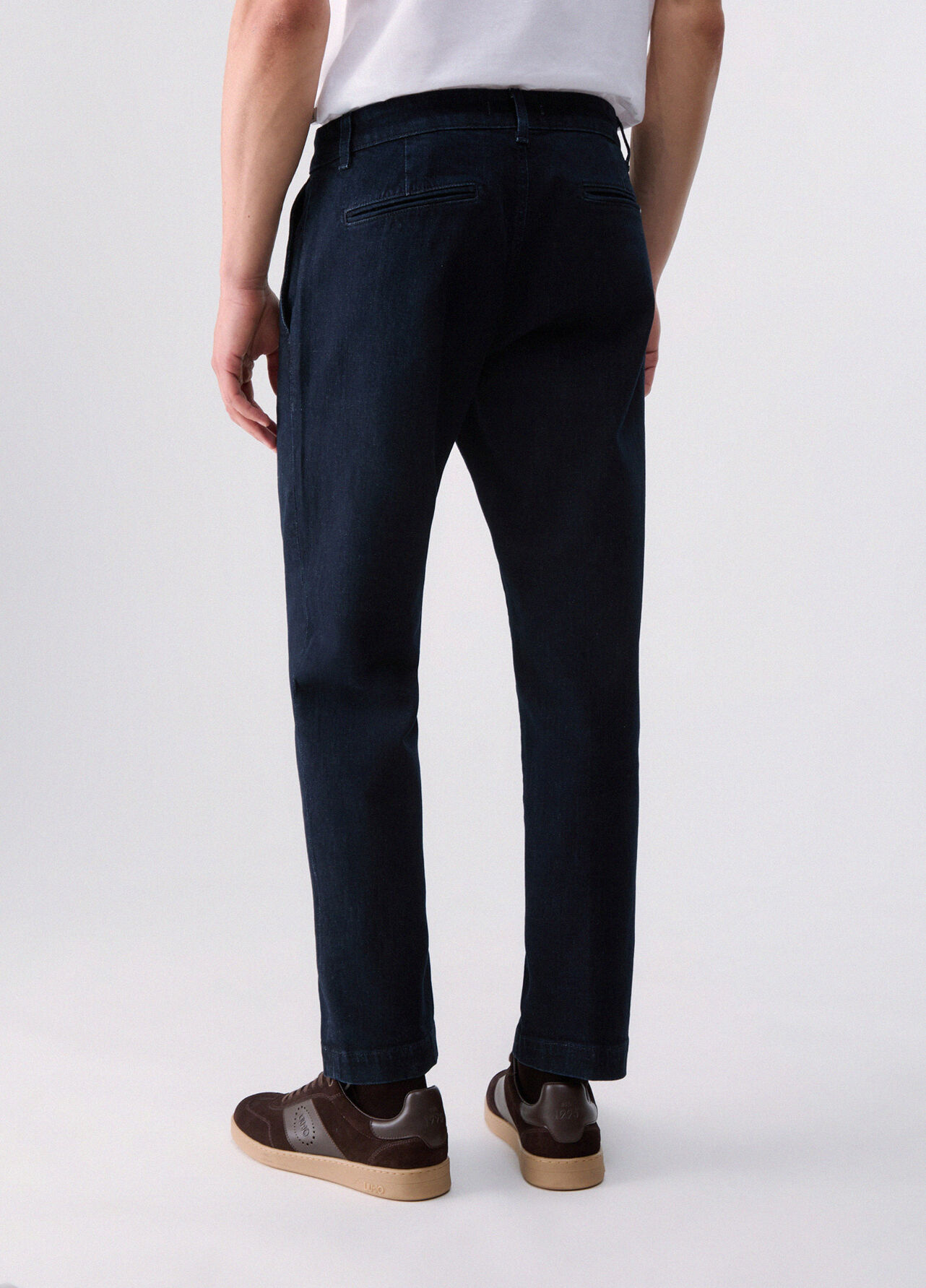 Jeans chino slim fit - CLASSIC BLUE DENIM