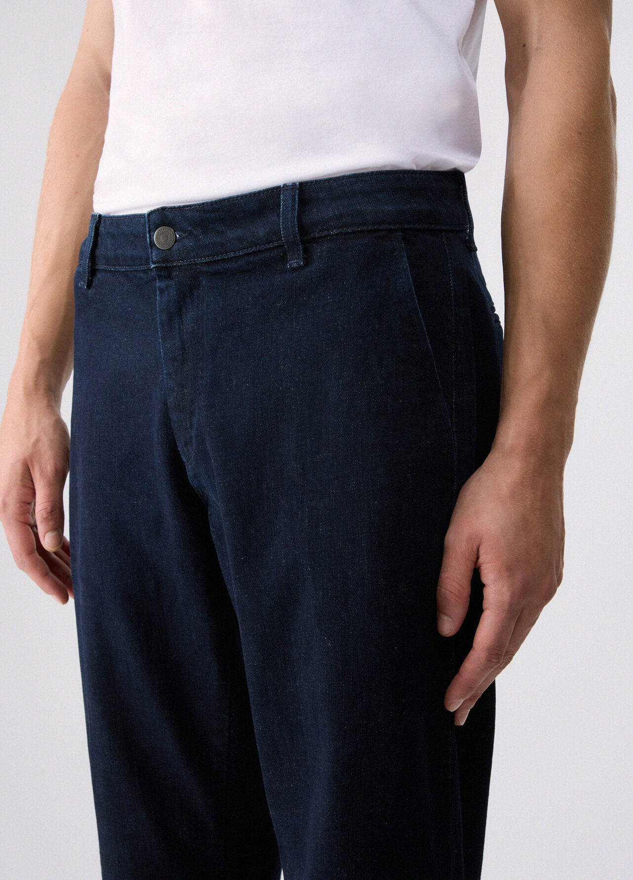 Jeans chino slim fit - CLASSIC BLUE DENIM