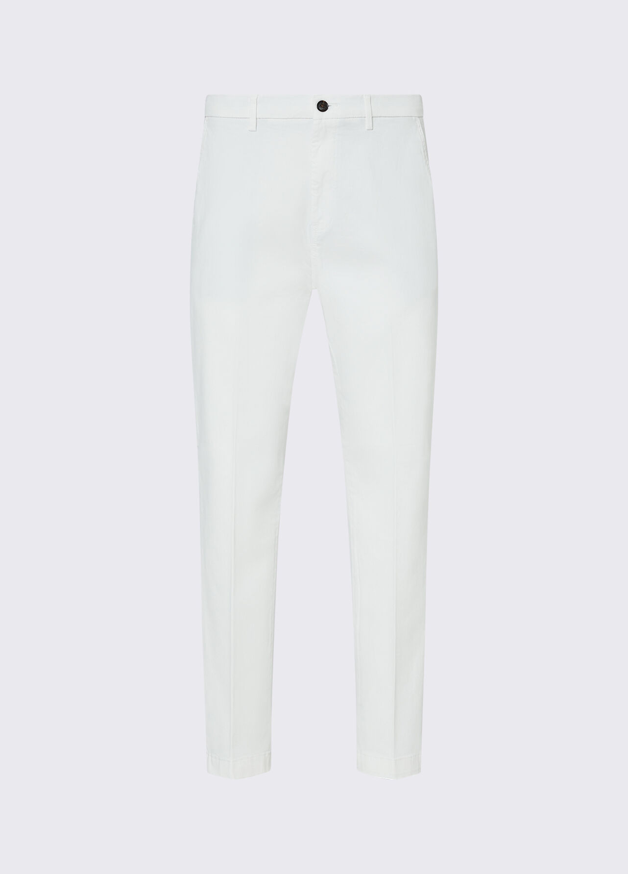 Pantaloni chino straight - WHITE