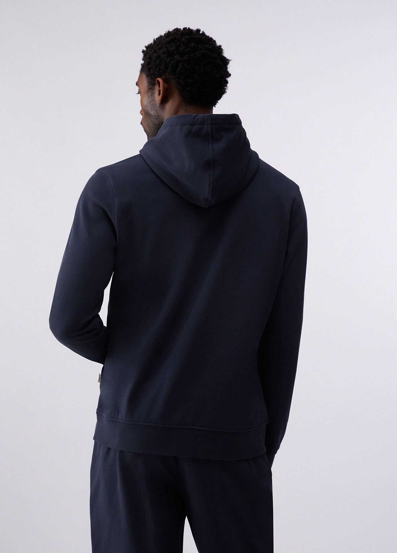 Felpa con cappuccio - DARK BLUE