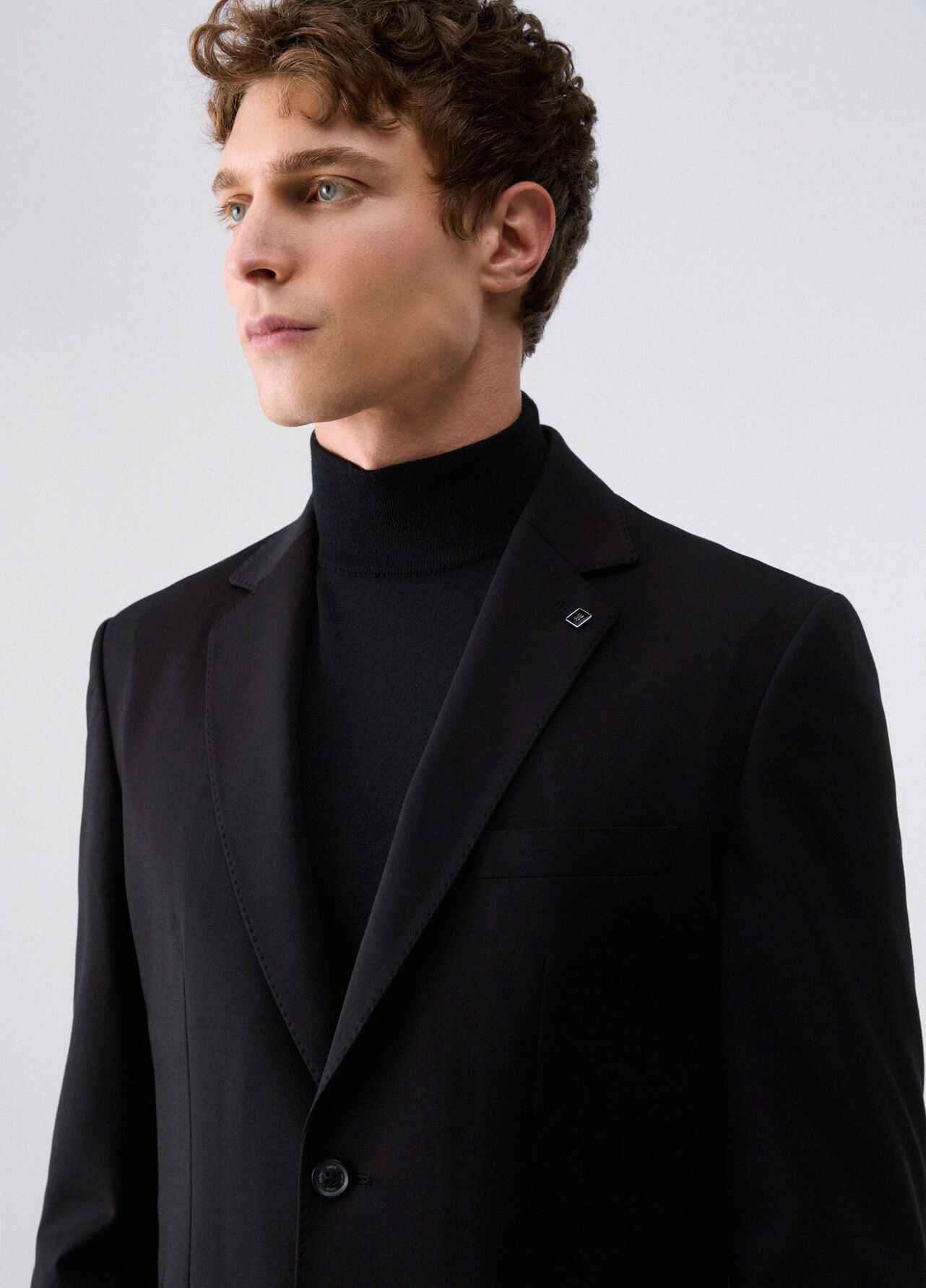 Blazer con tasche - BLACK