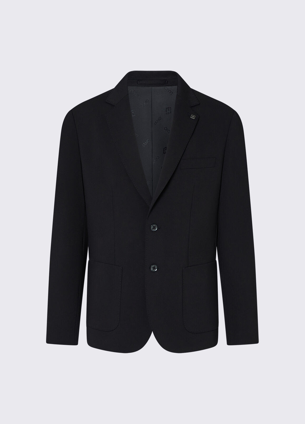 Blazer con tasche - BLACK