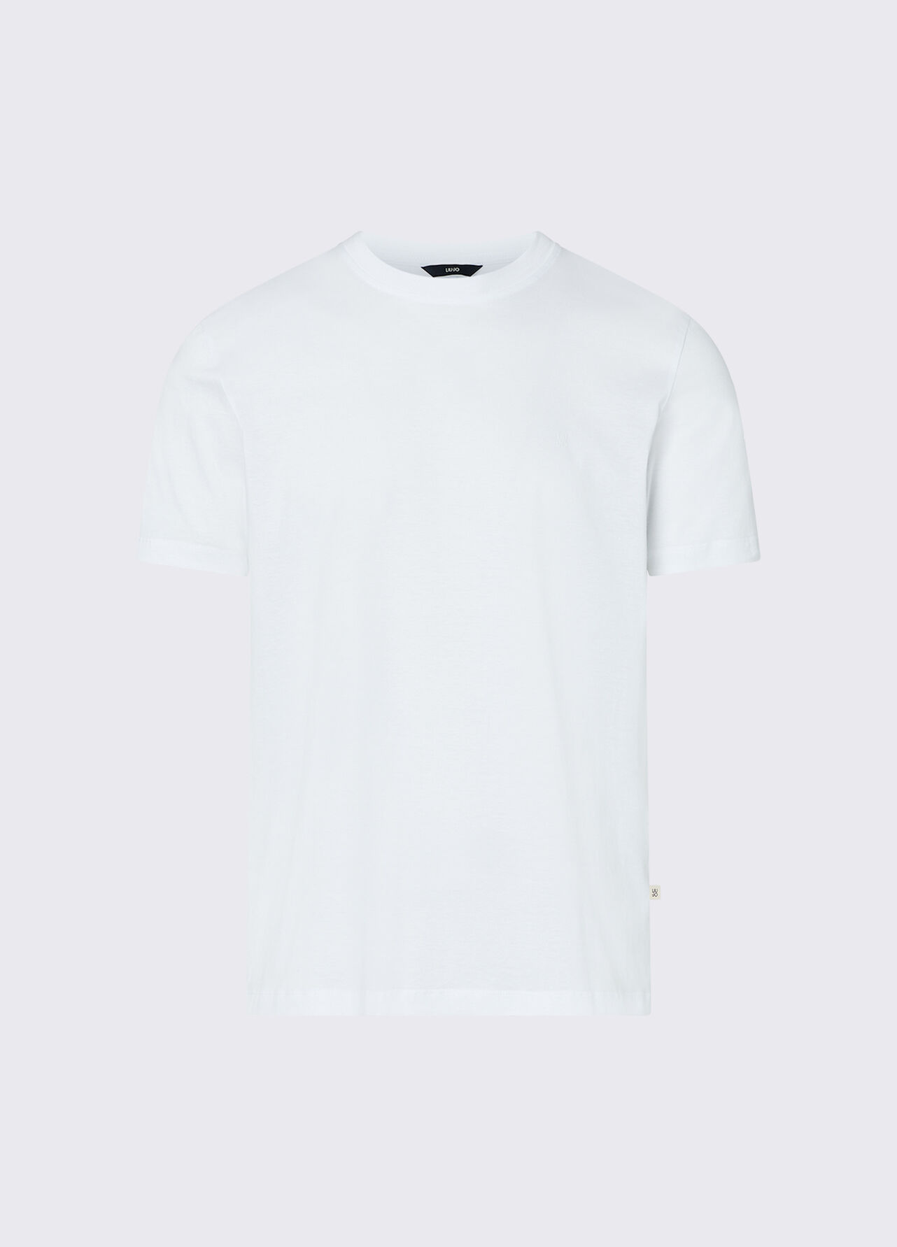 T-shirt co logo ricamato - WHITE