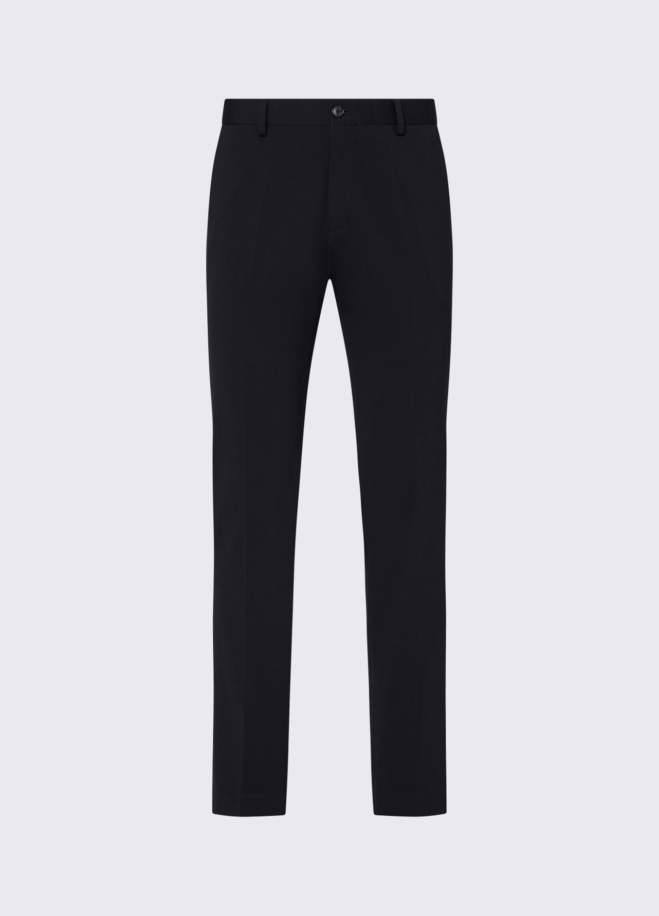 Pantaloni eleganti in jersey - BLACK