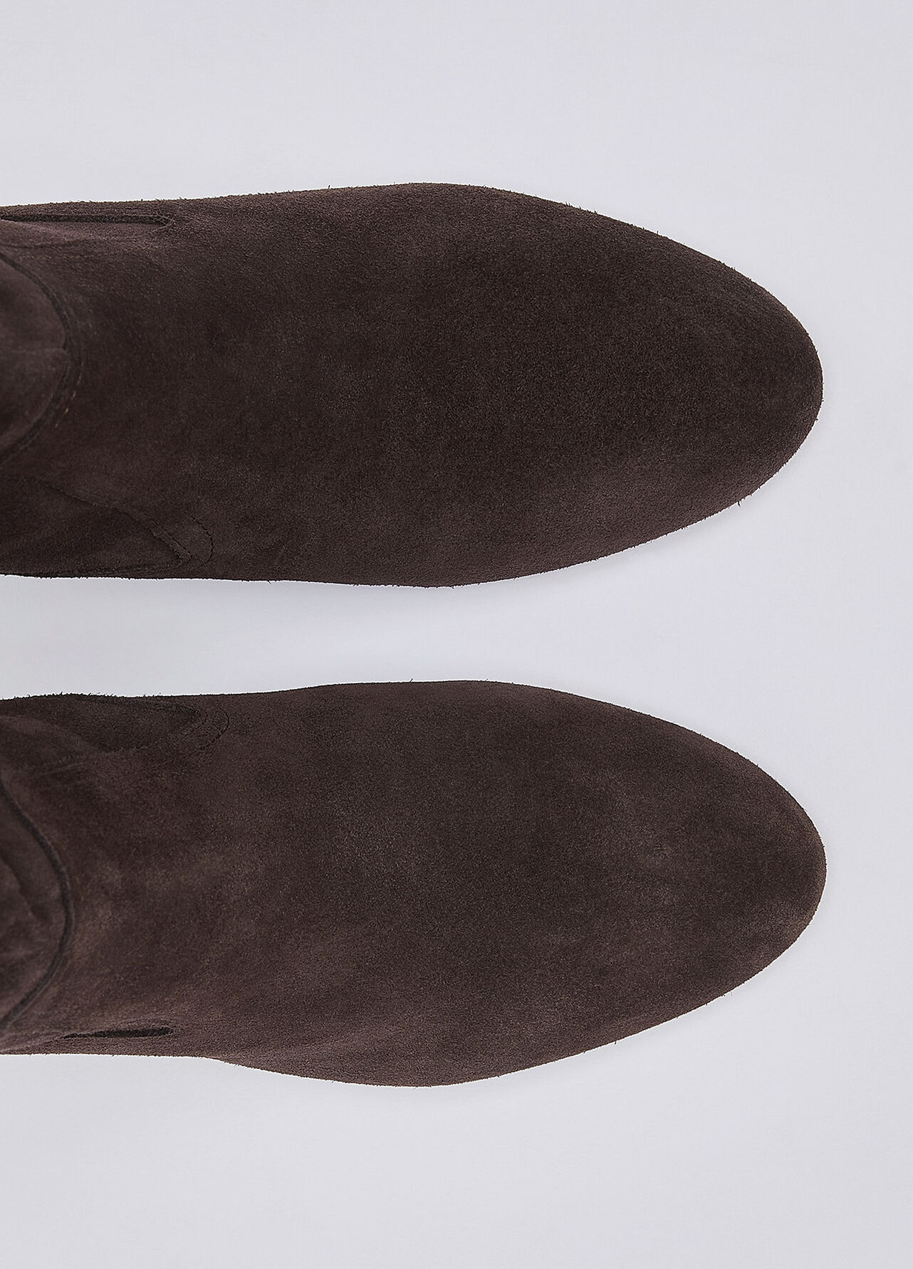 Stivali morbidi in suede - MOCHA
