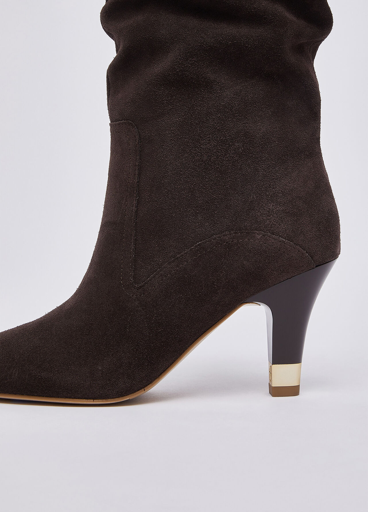 Stivali morbidi in suede - MOCHA