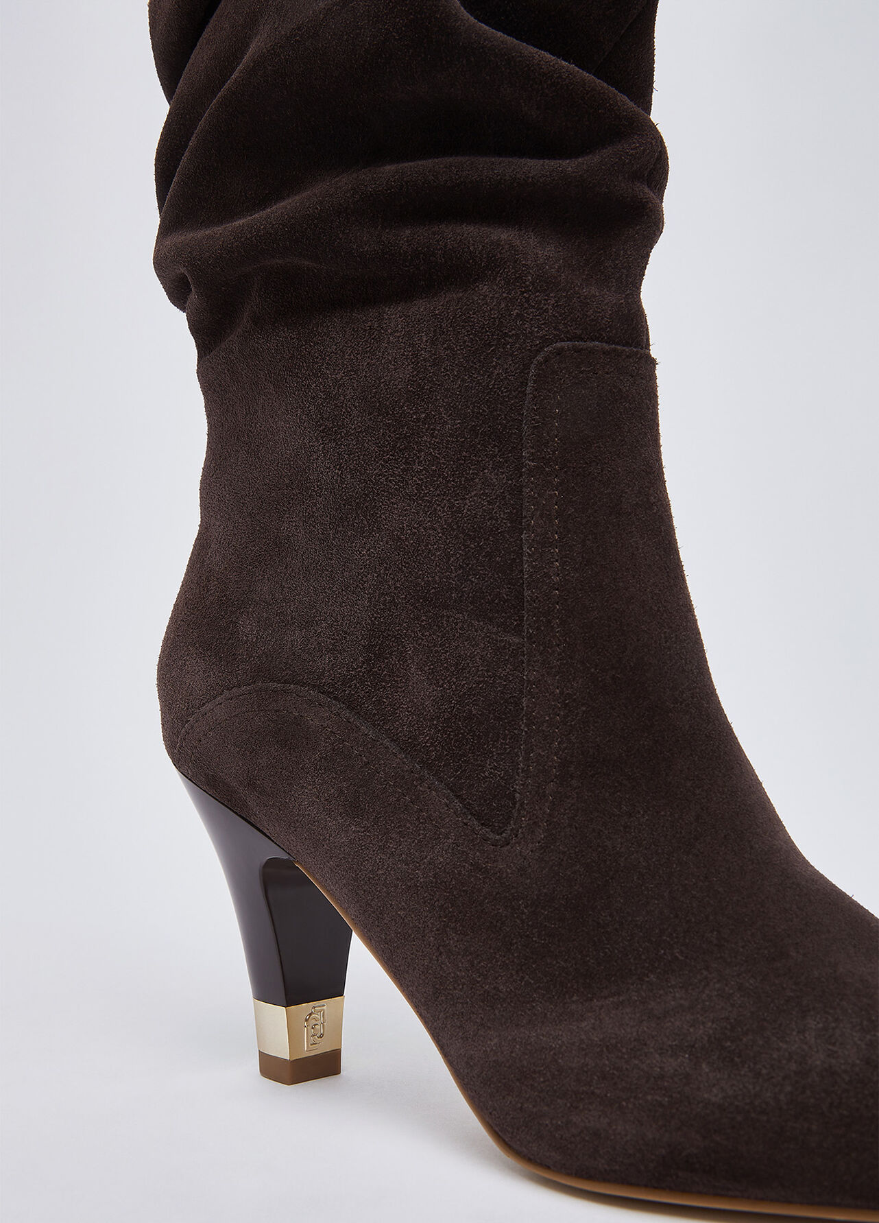 Stivali morbidi in suede - MOCHA