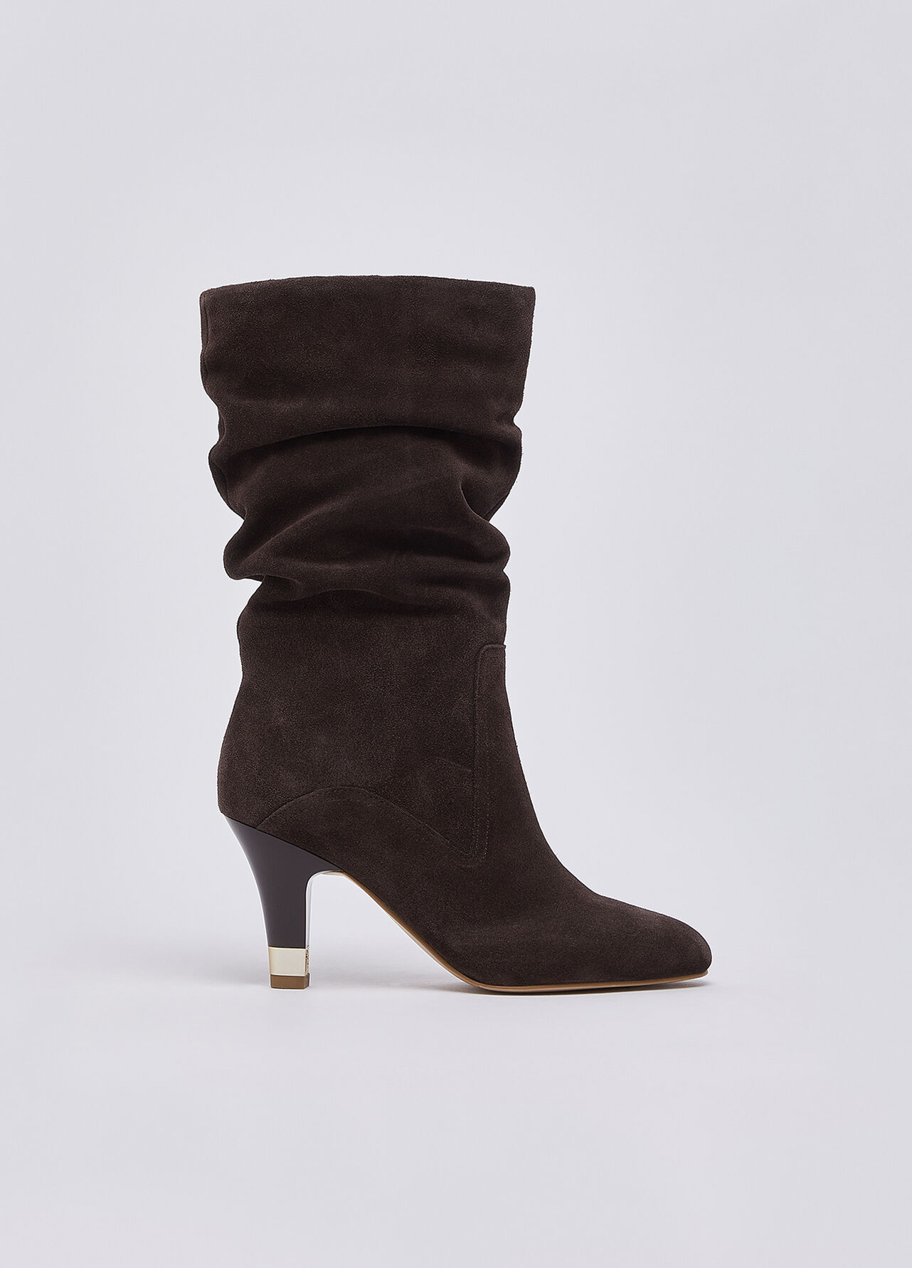 Stivali morbidi in suede - MOCHA