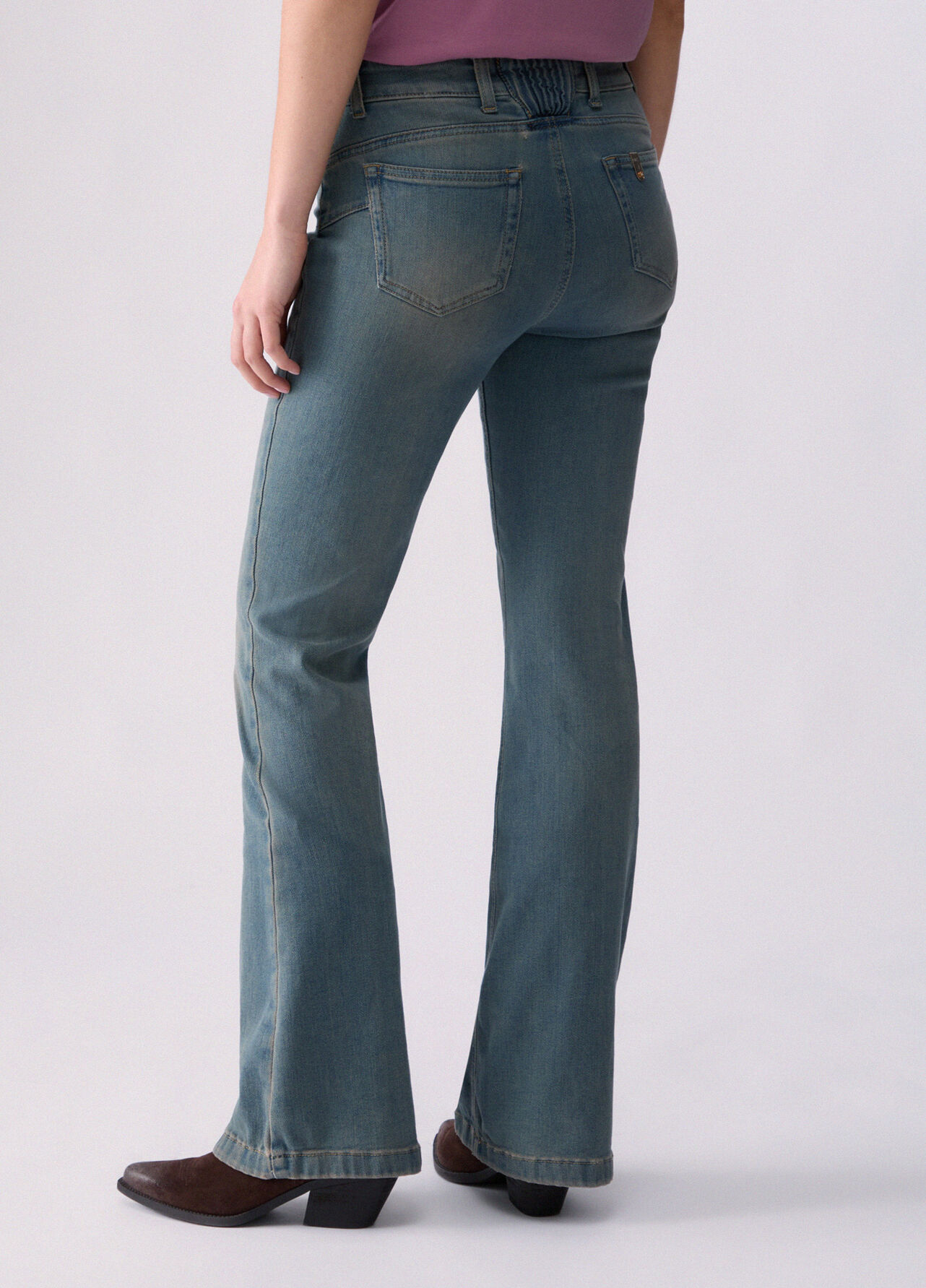 Jeans bootcut - BLUE DENIM