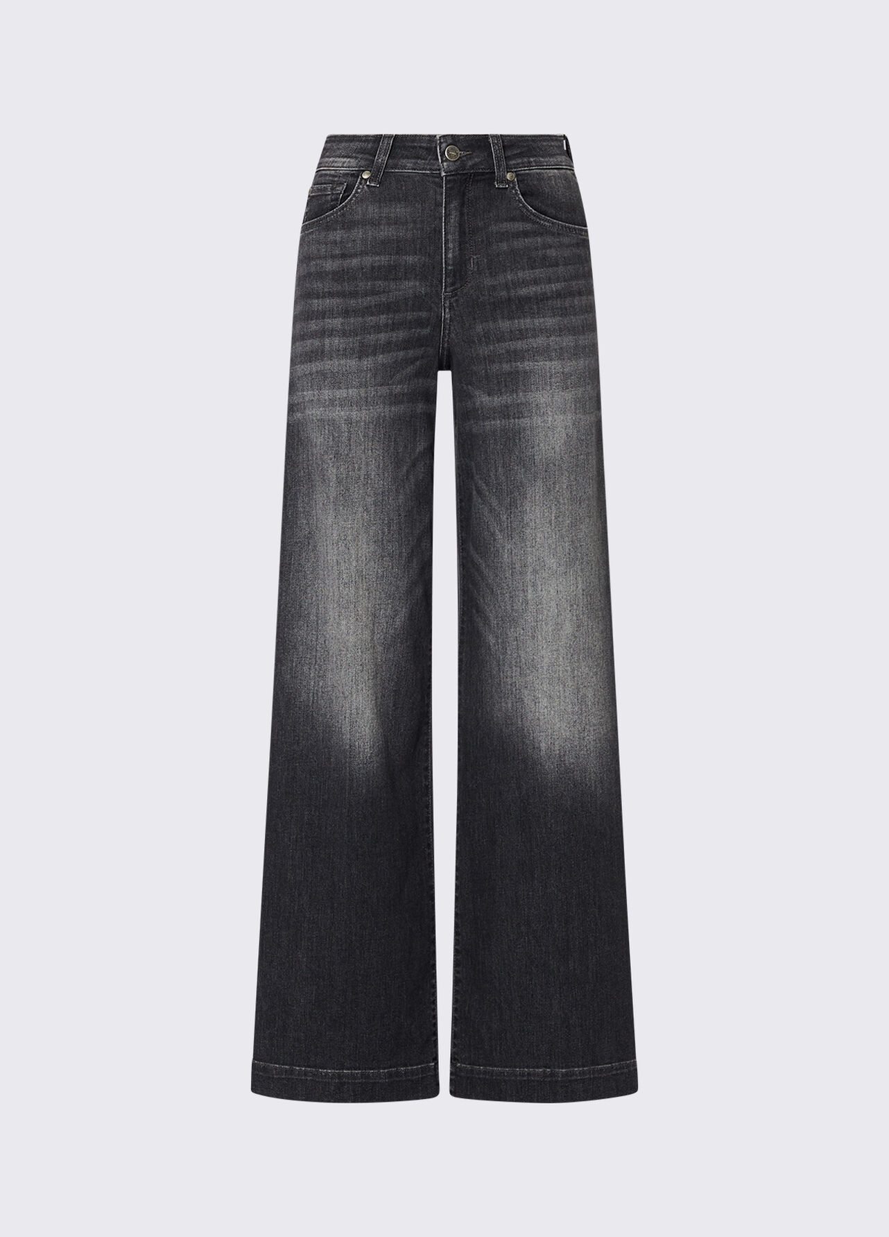 Jeans flare - BLACK DENIM