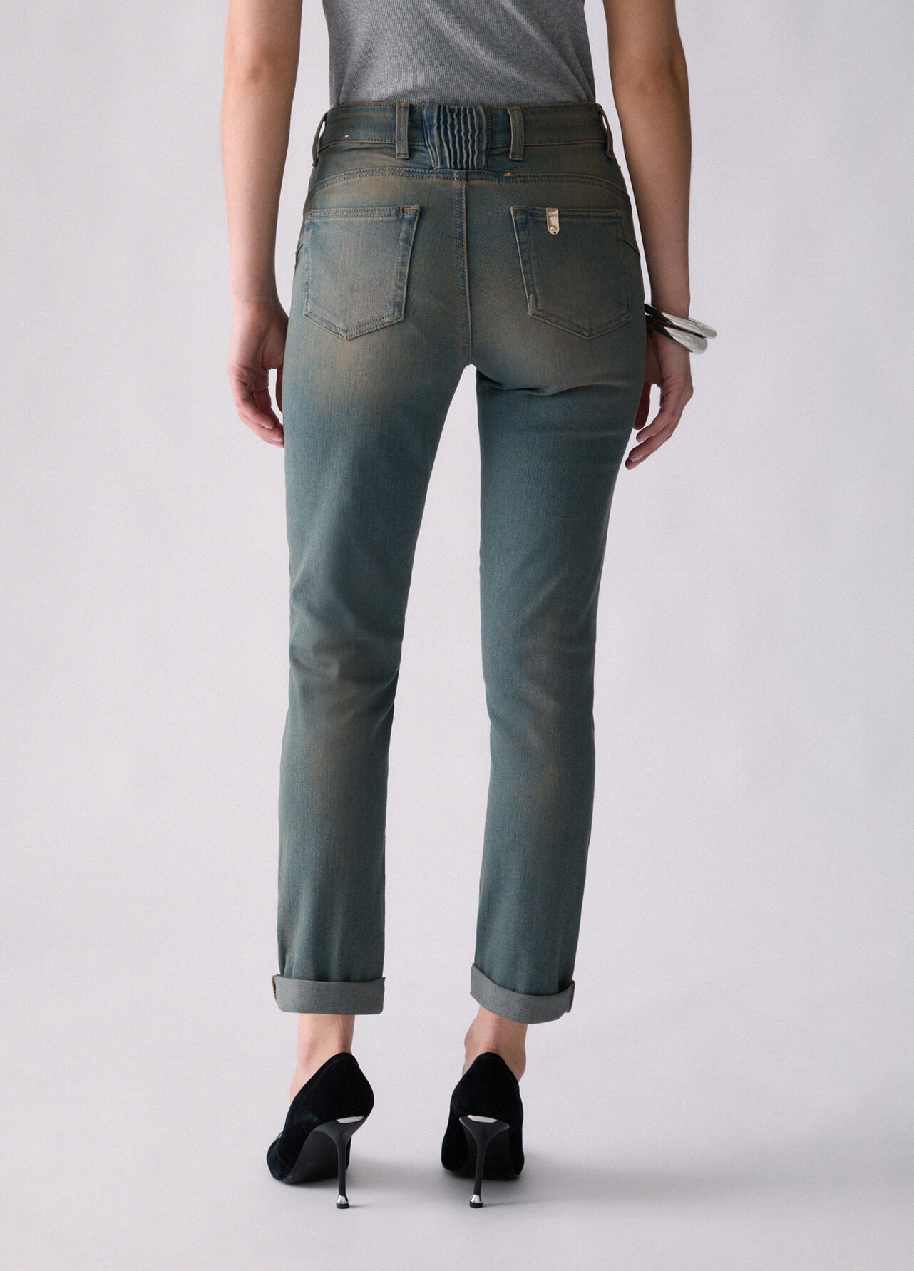 Jeans skinny cropped Amazing Fit - BLUE DENIM