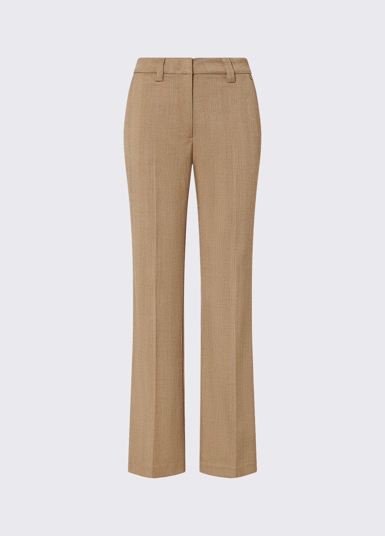 Pantaloni straight - BEIGE