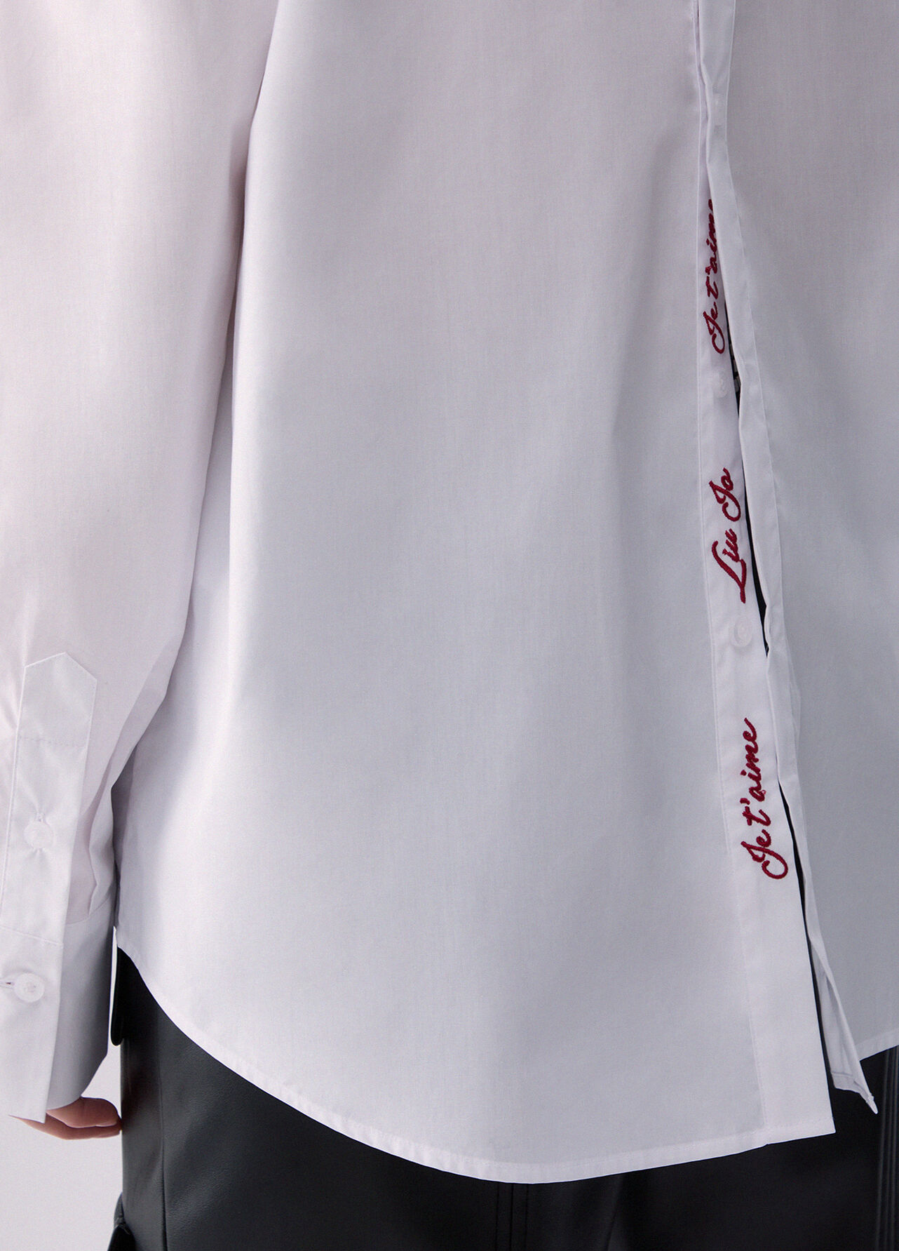 Camicia con spacchetto - OPTIC WHITE
