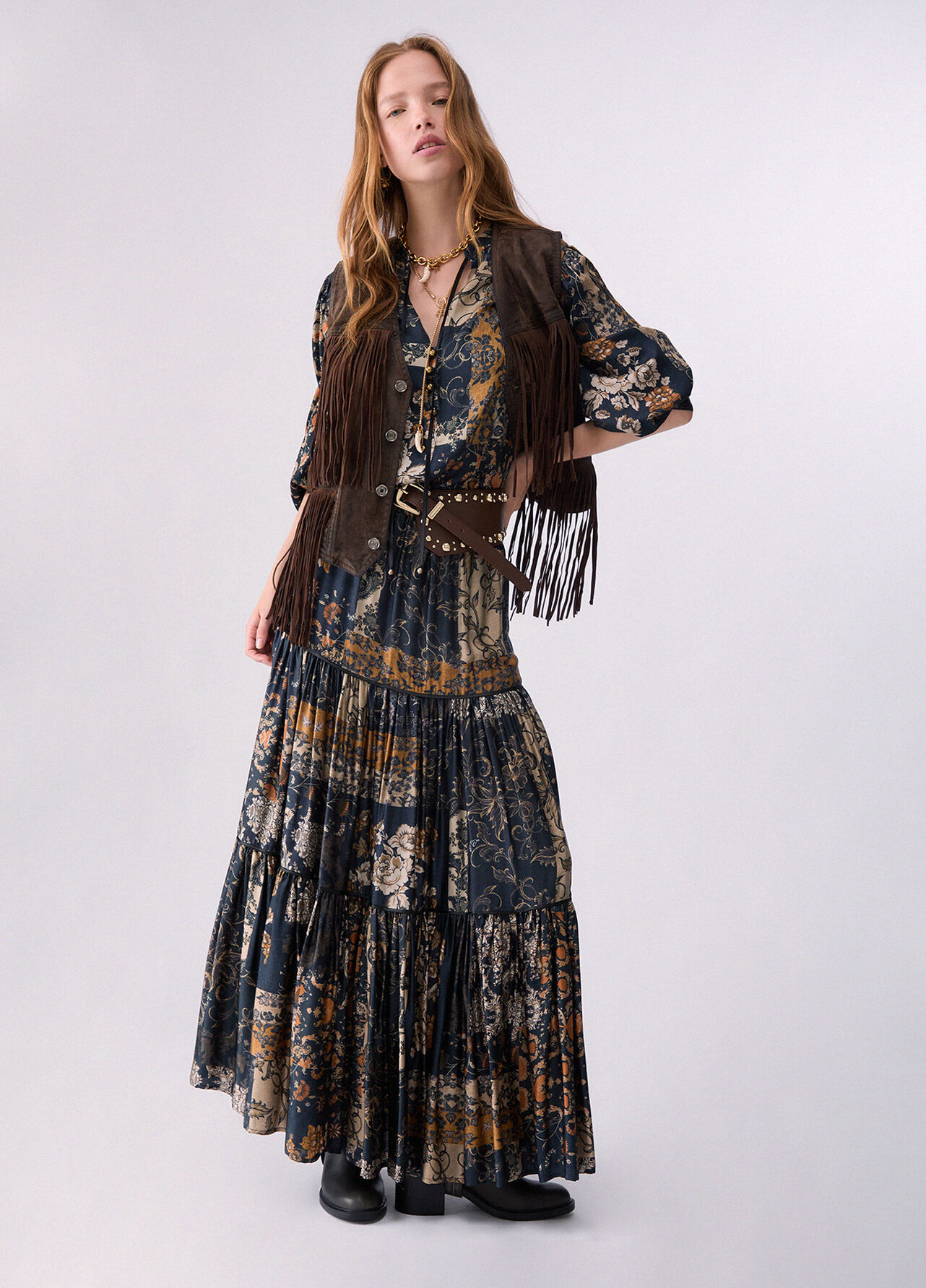 Blusa con stampa all-over - FLORAL PRINT