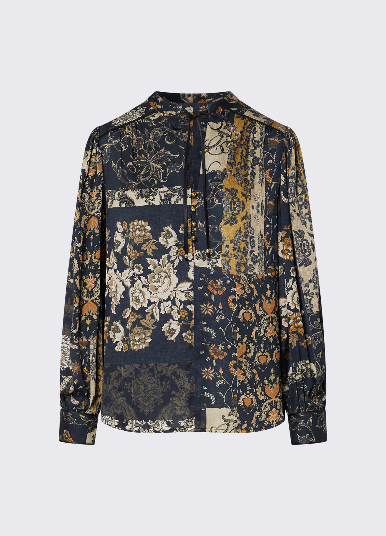 Blusa con stampa all-over - FLORAL PRINT
