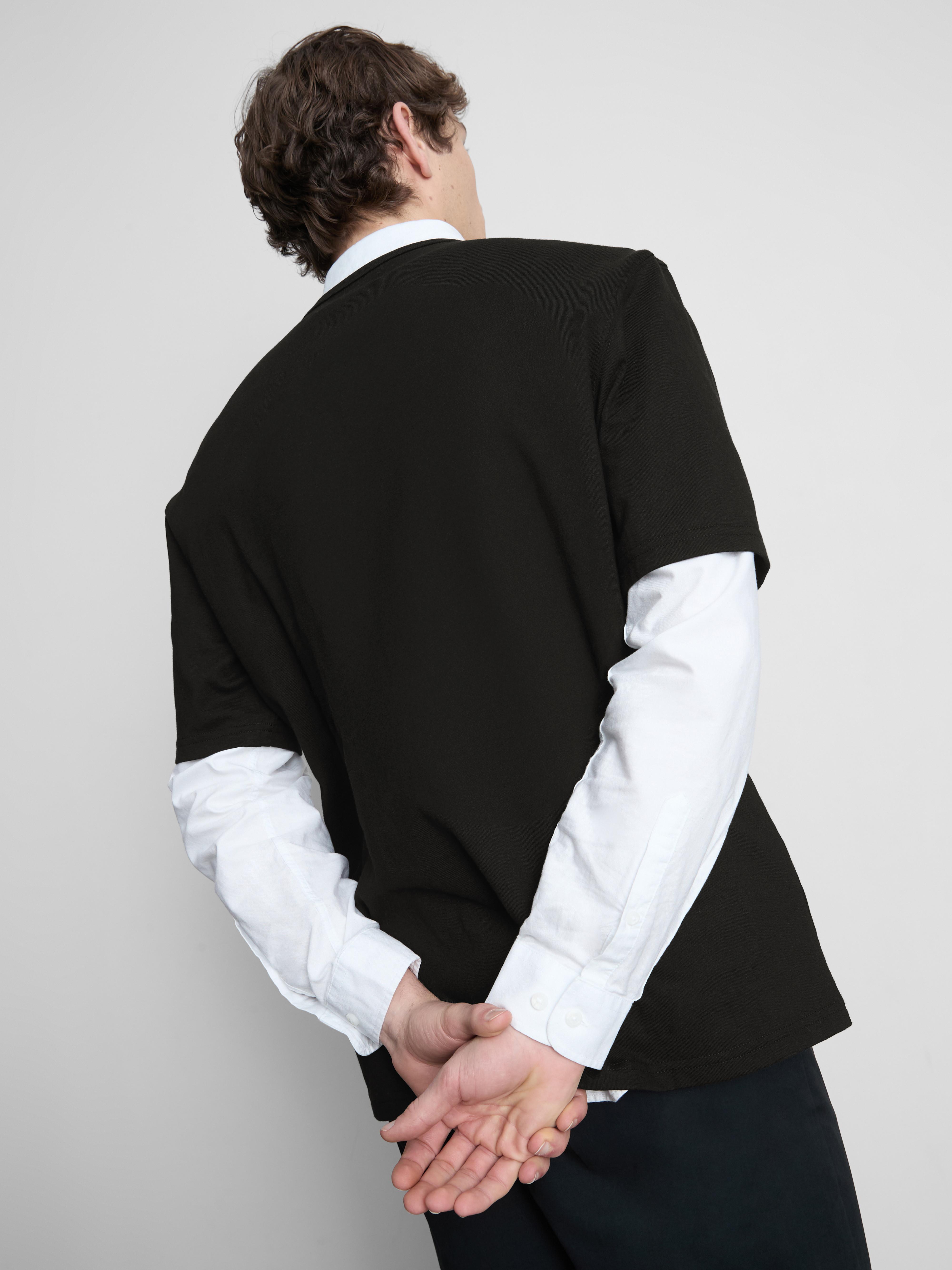 Relaxed-Fit Short-Sleeve T-Shirt - Black