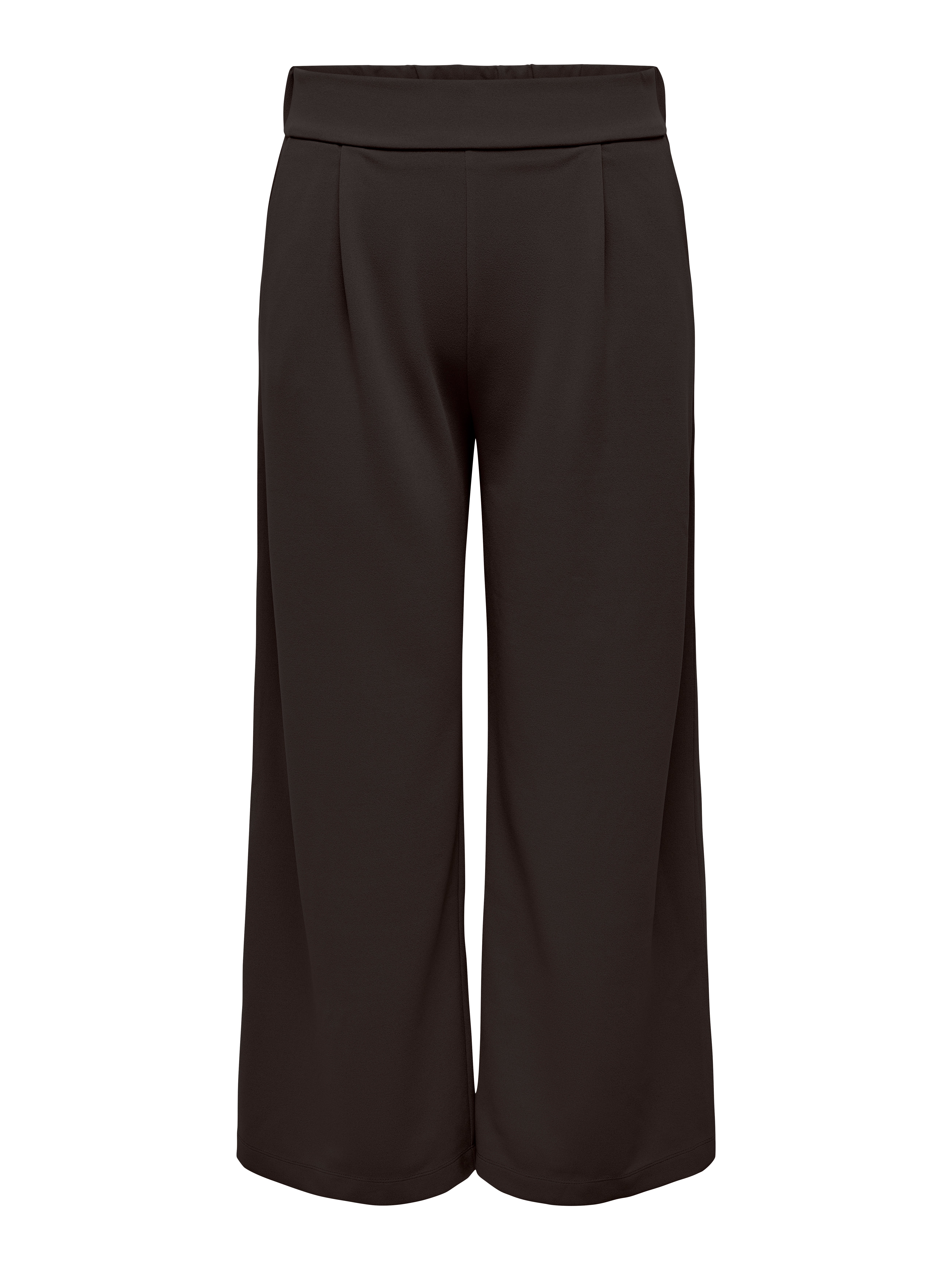 CARSTILLA Regular Fit Wide-leg trousers Dark Brown