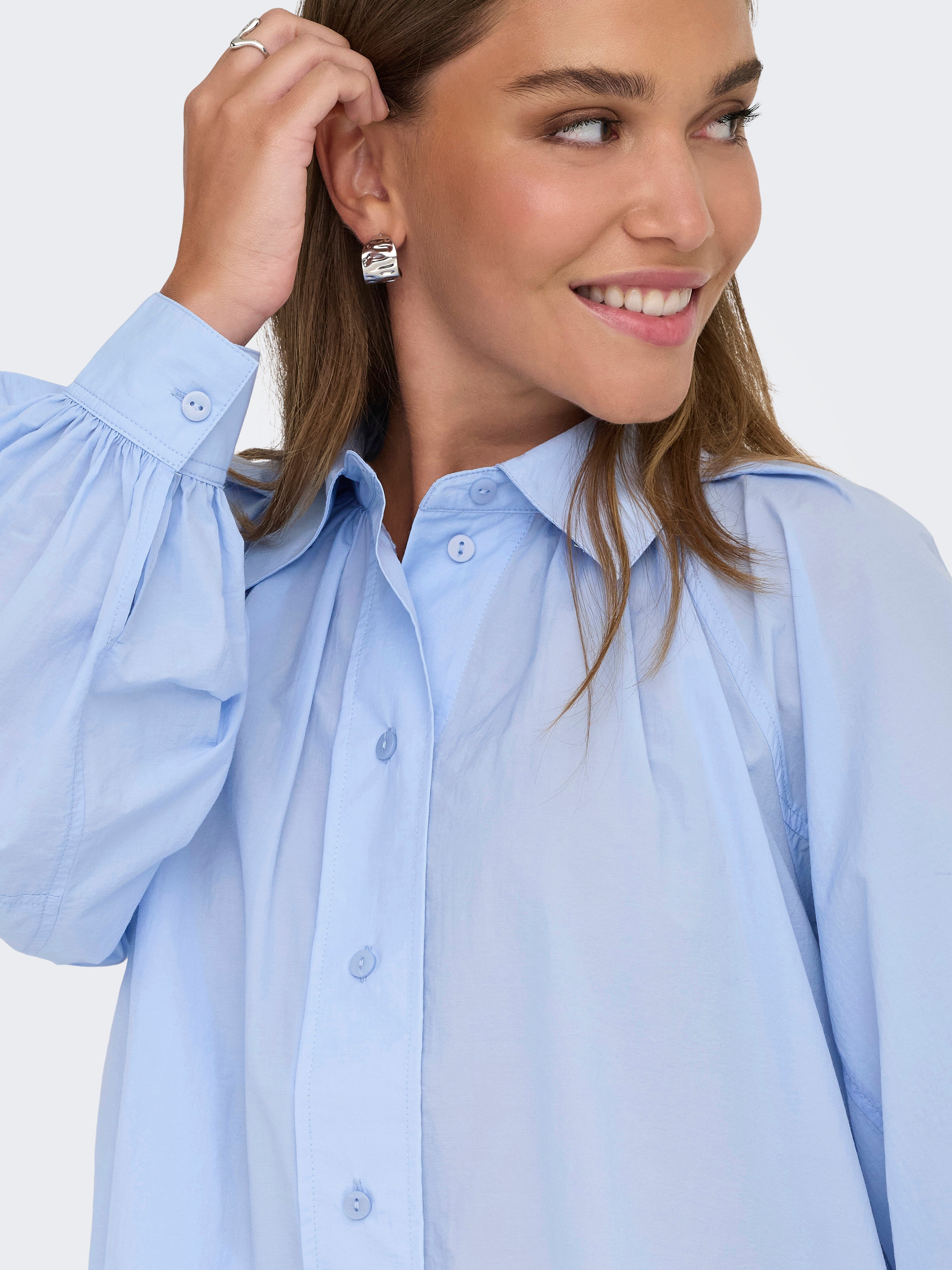 ONLRIVER Shirt Cashmere Blue