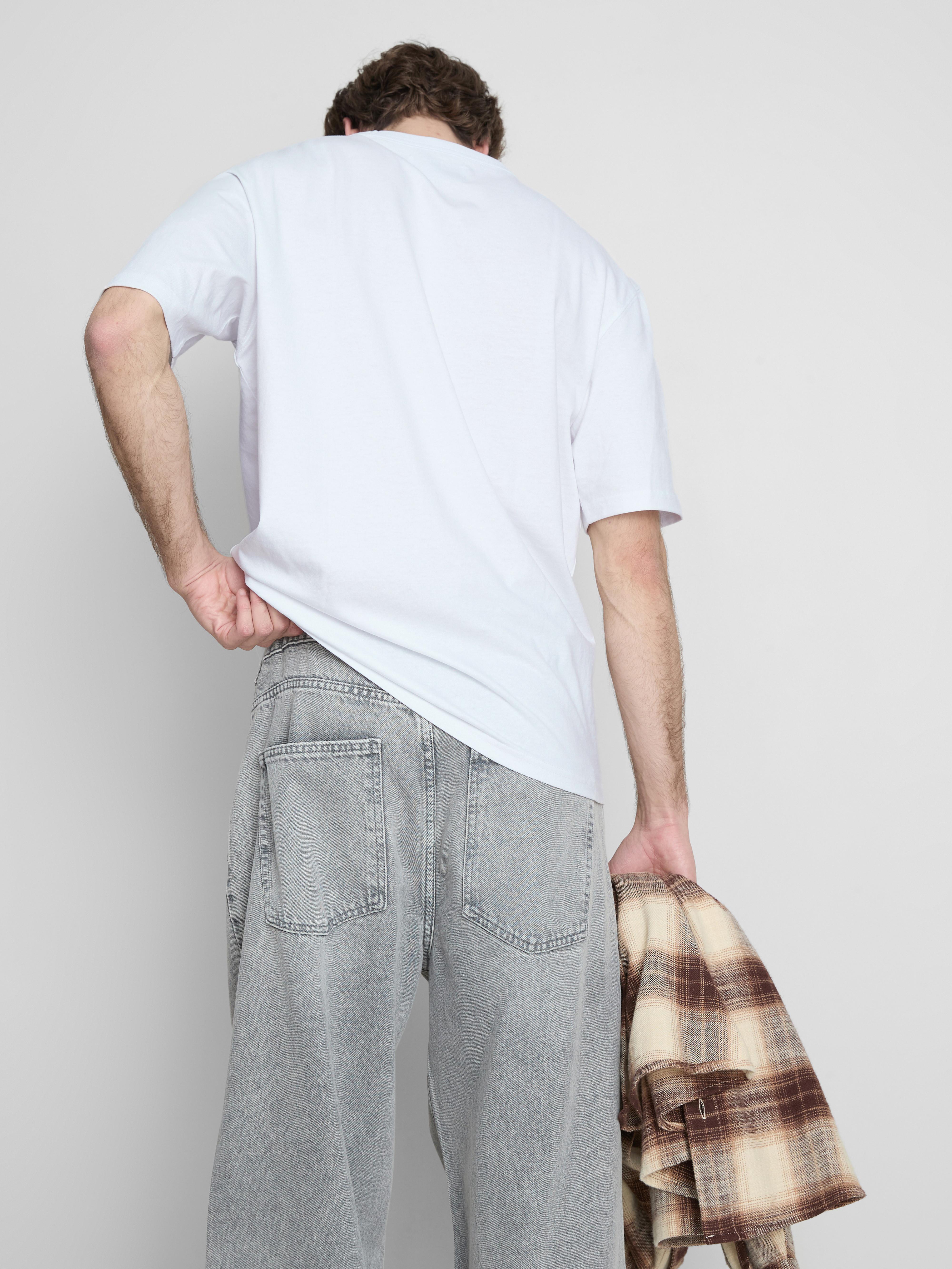 Relaxed-Fit Short-Sleeve T-Shirt - White