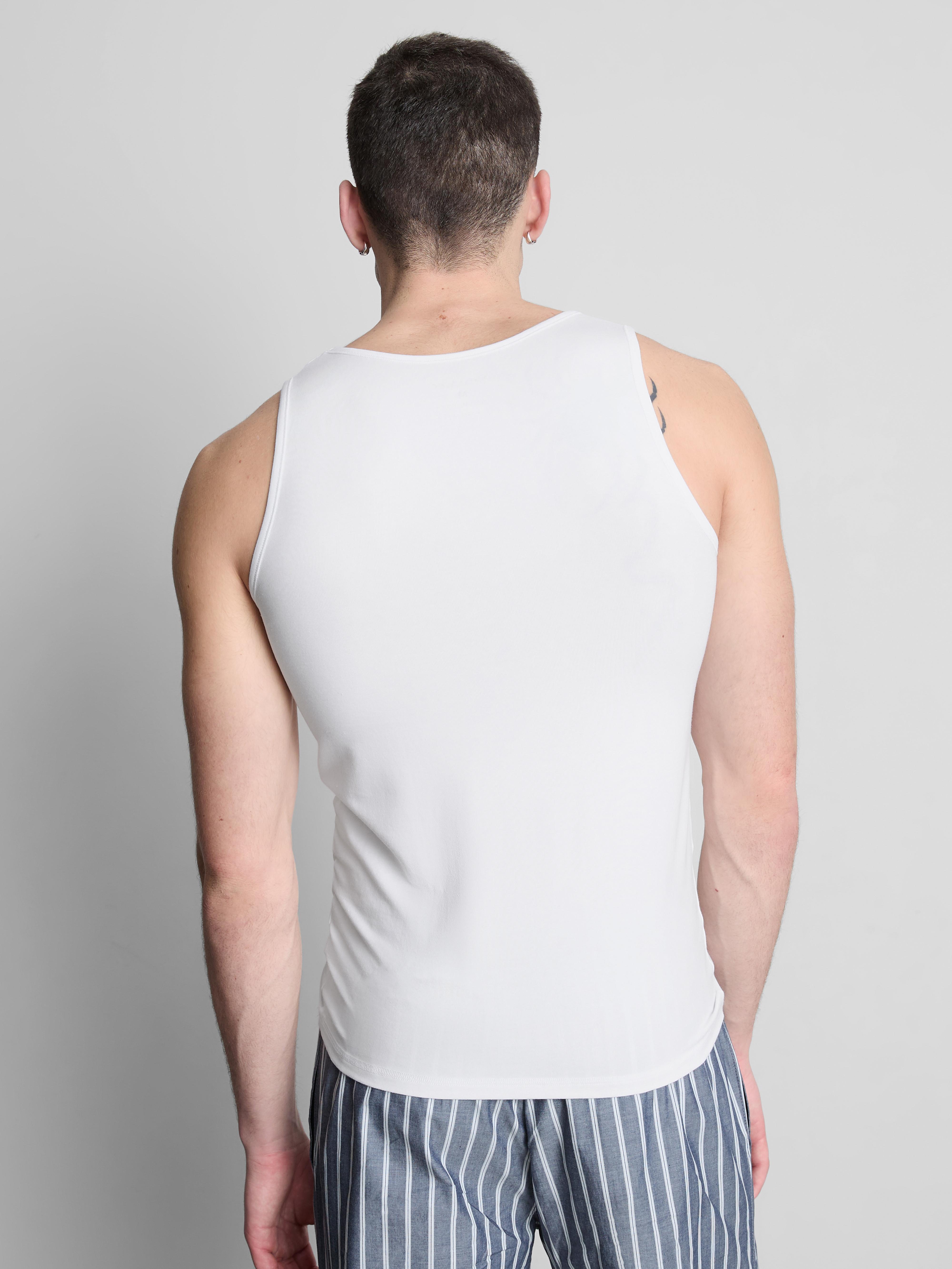 2pk Essential Tank Tops - White