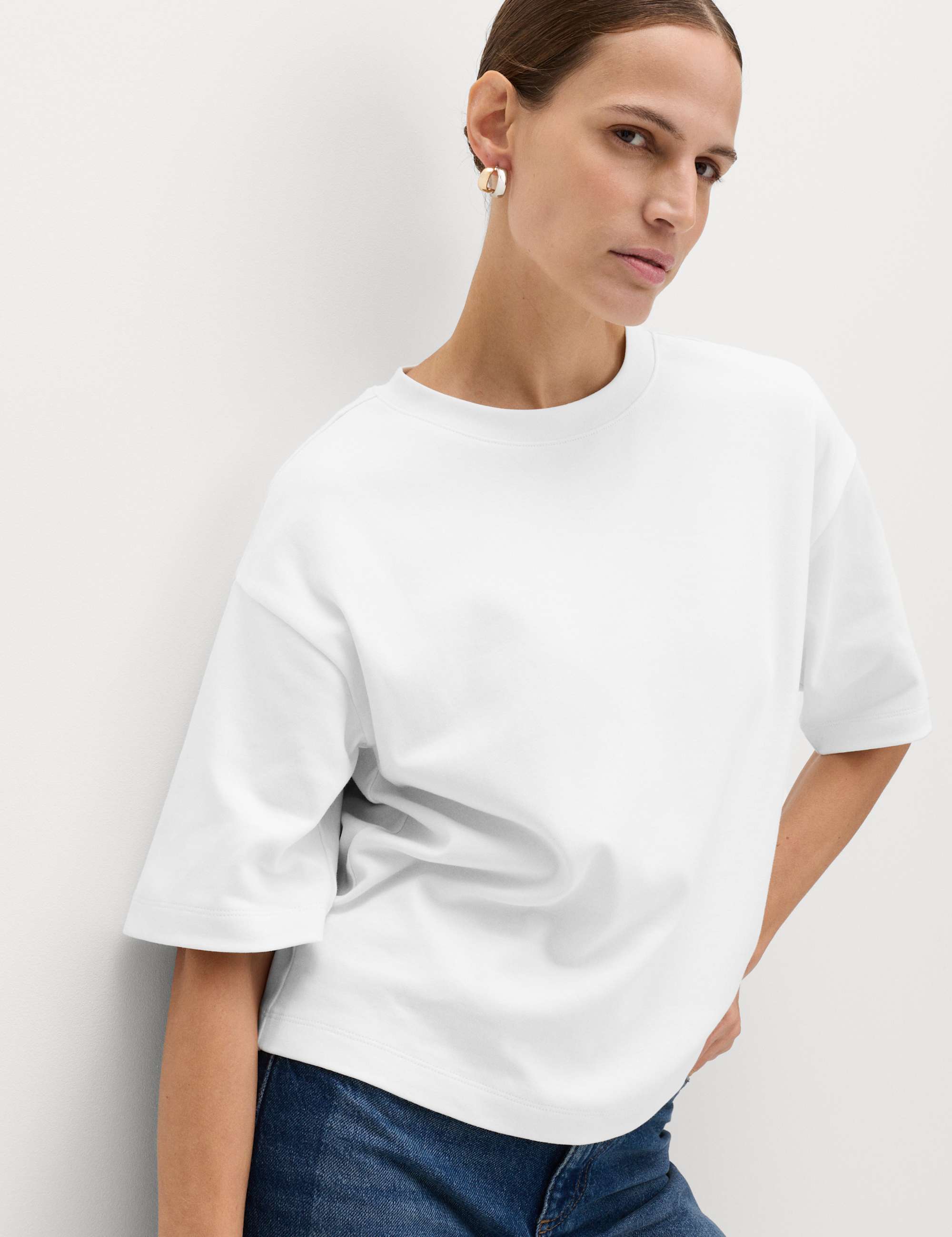Pure Cotton Heavyweight Boxy T-Shirt