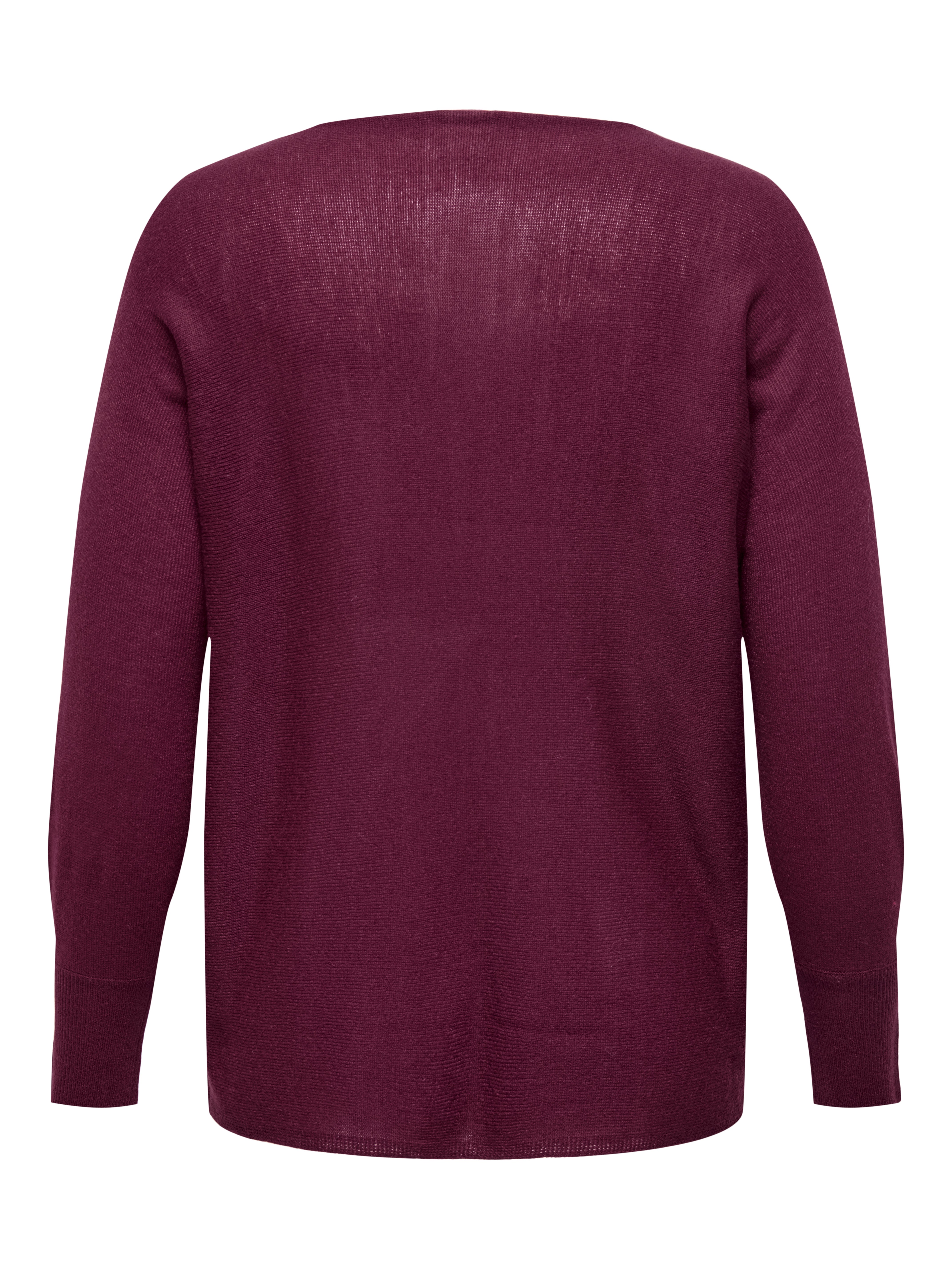 CARAIDA Knitted pullover Cabernet