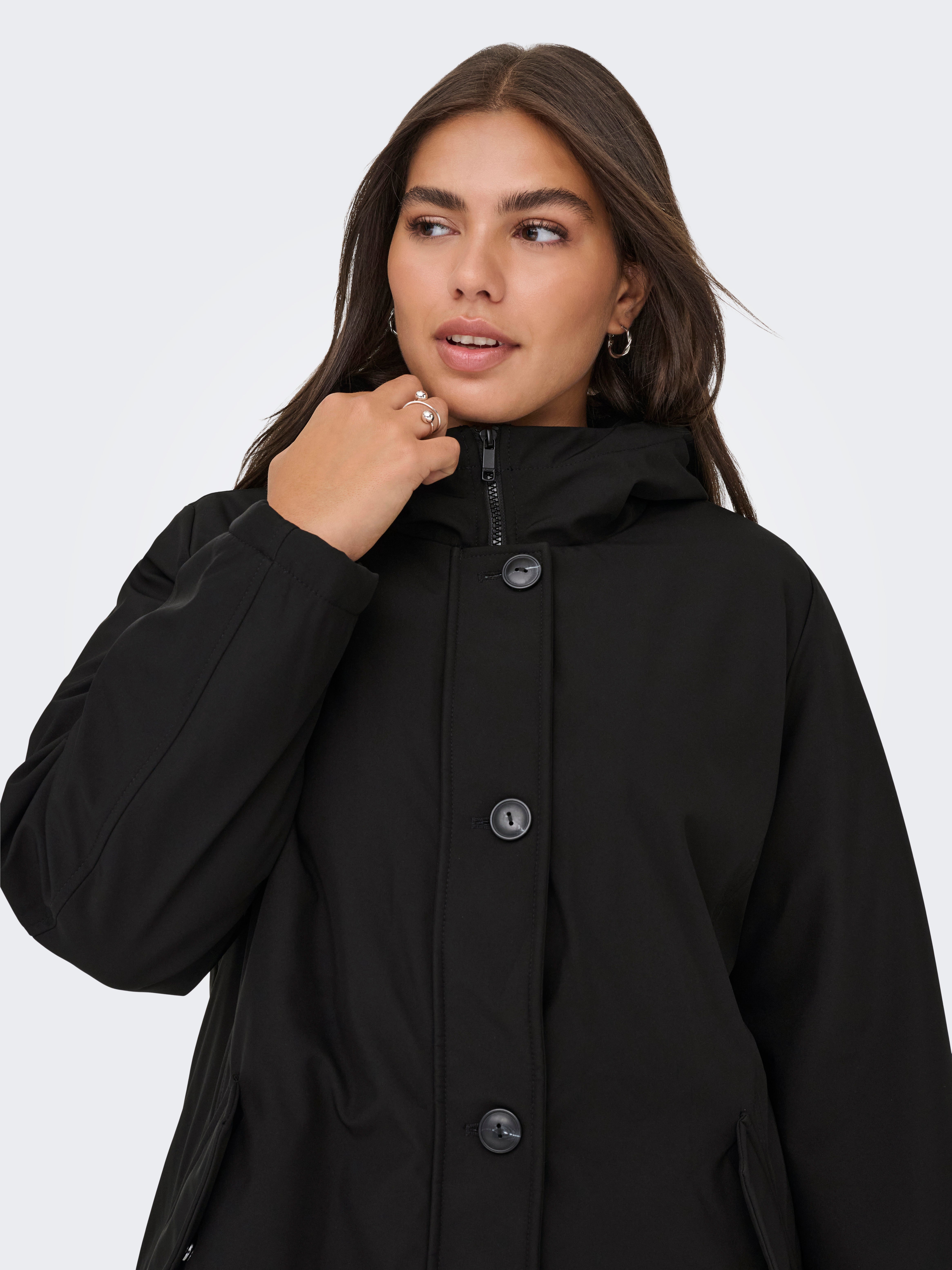 CAROLIVIA Parka Black