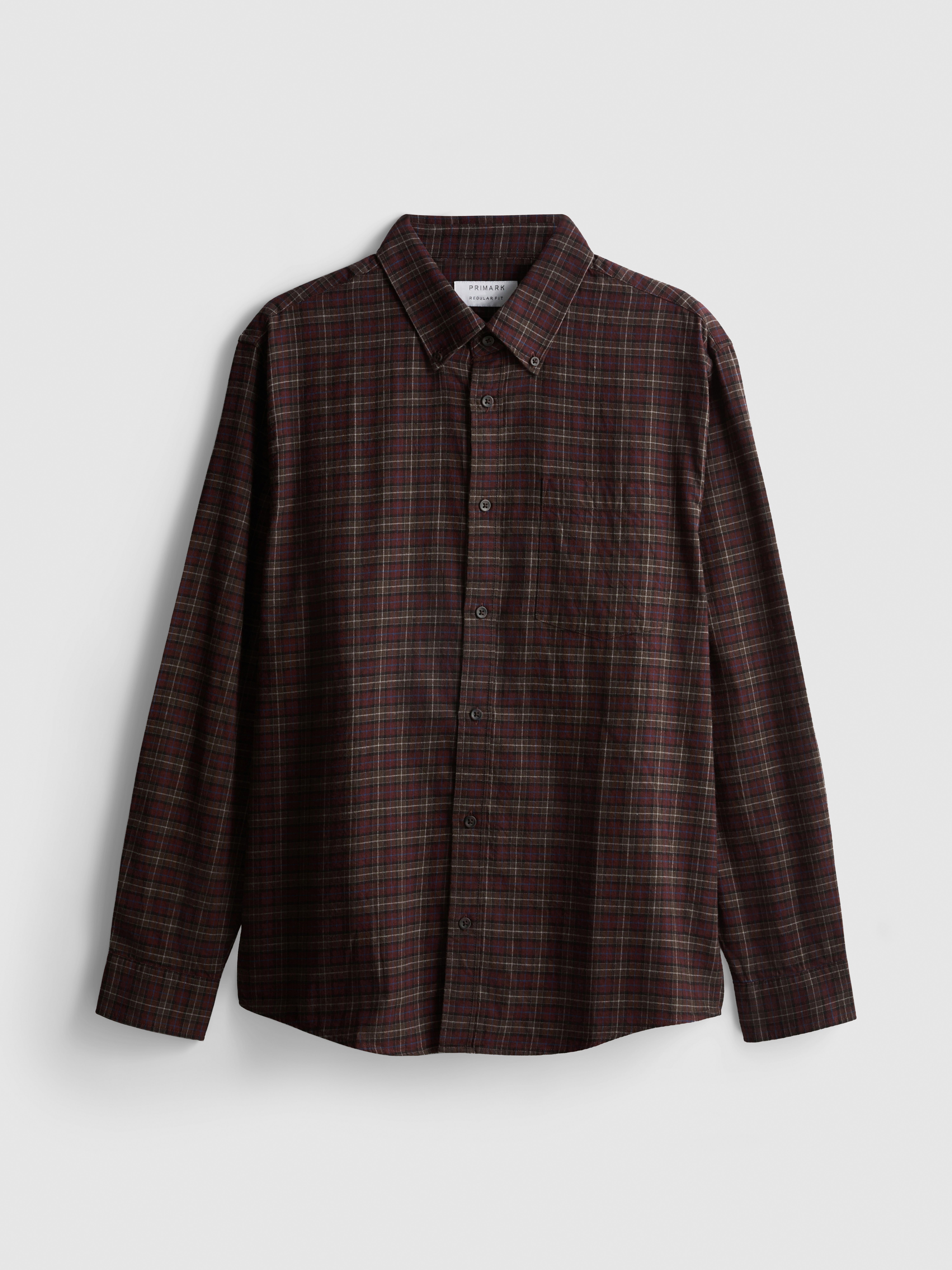 Pure Cotton Check Shirt - Red