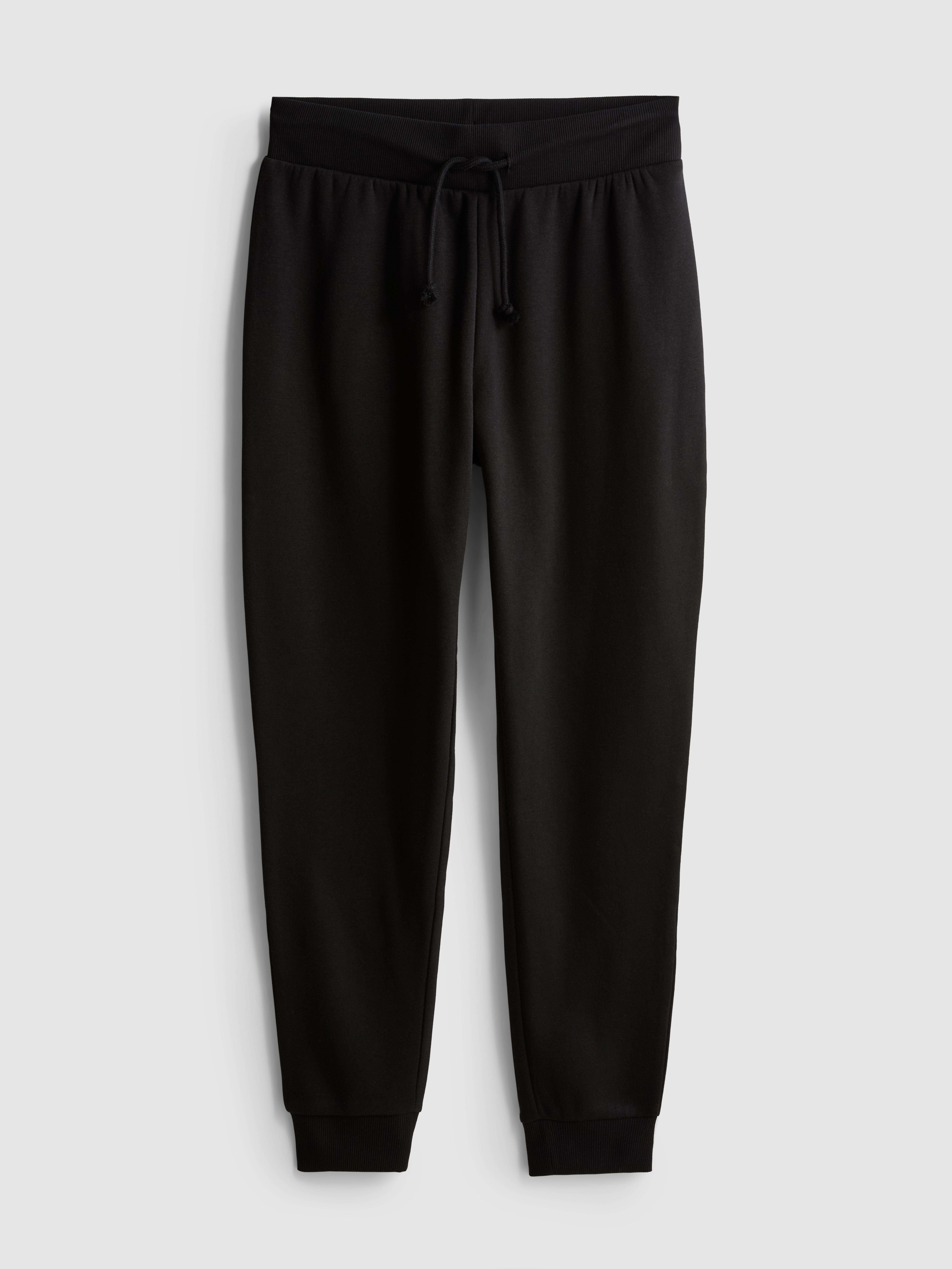 Cotton-Blend Skinny Joggers - Black