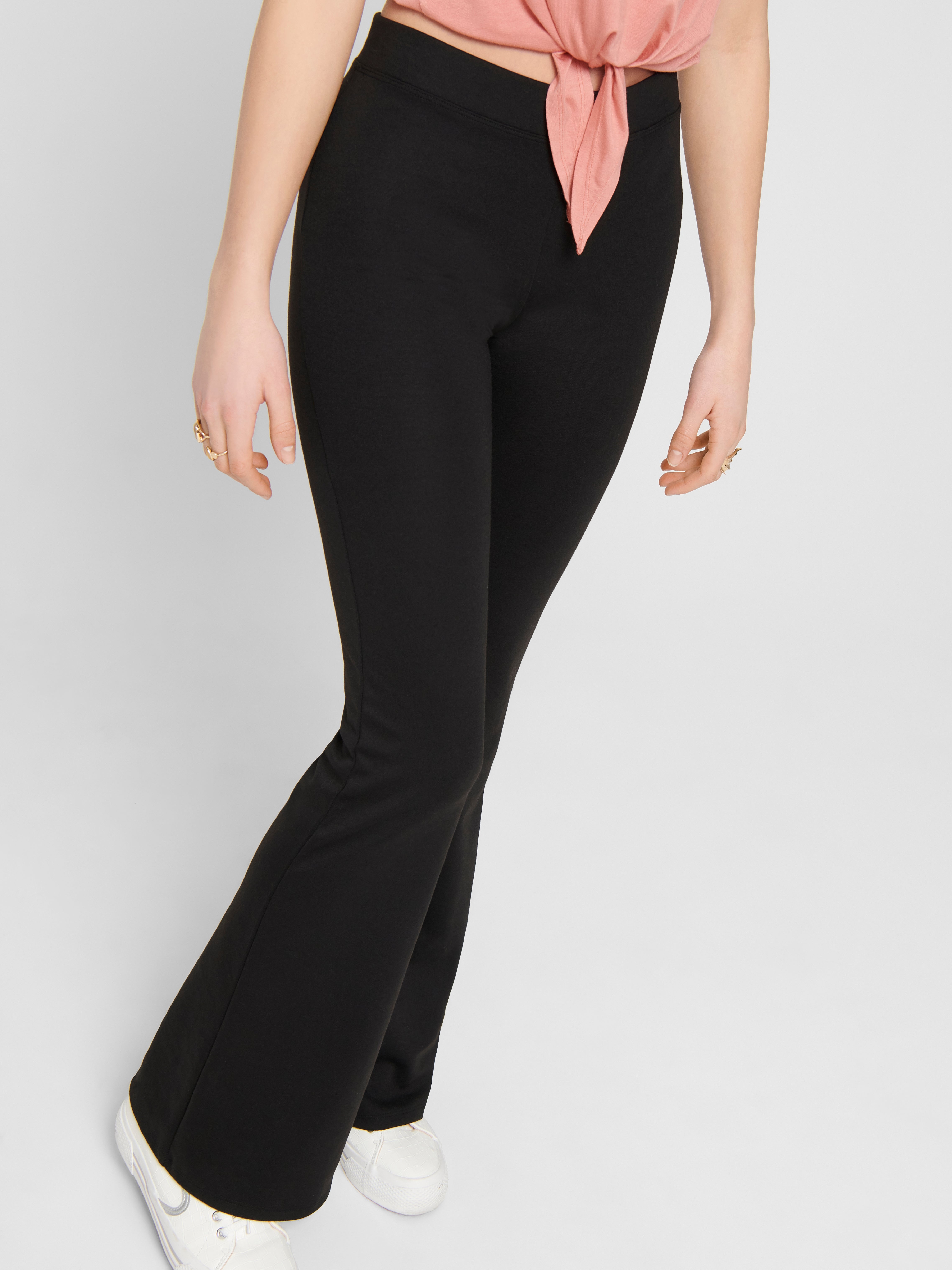 ONLFEVER Regular Fit Wide-leg trousers Black
