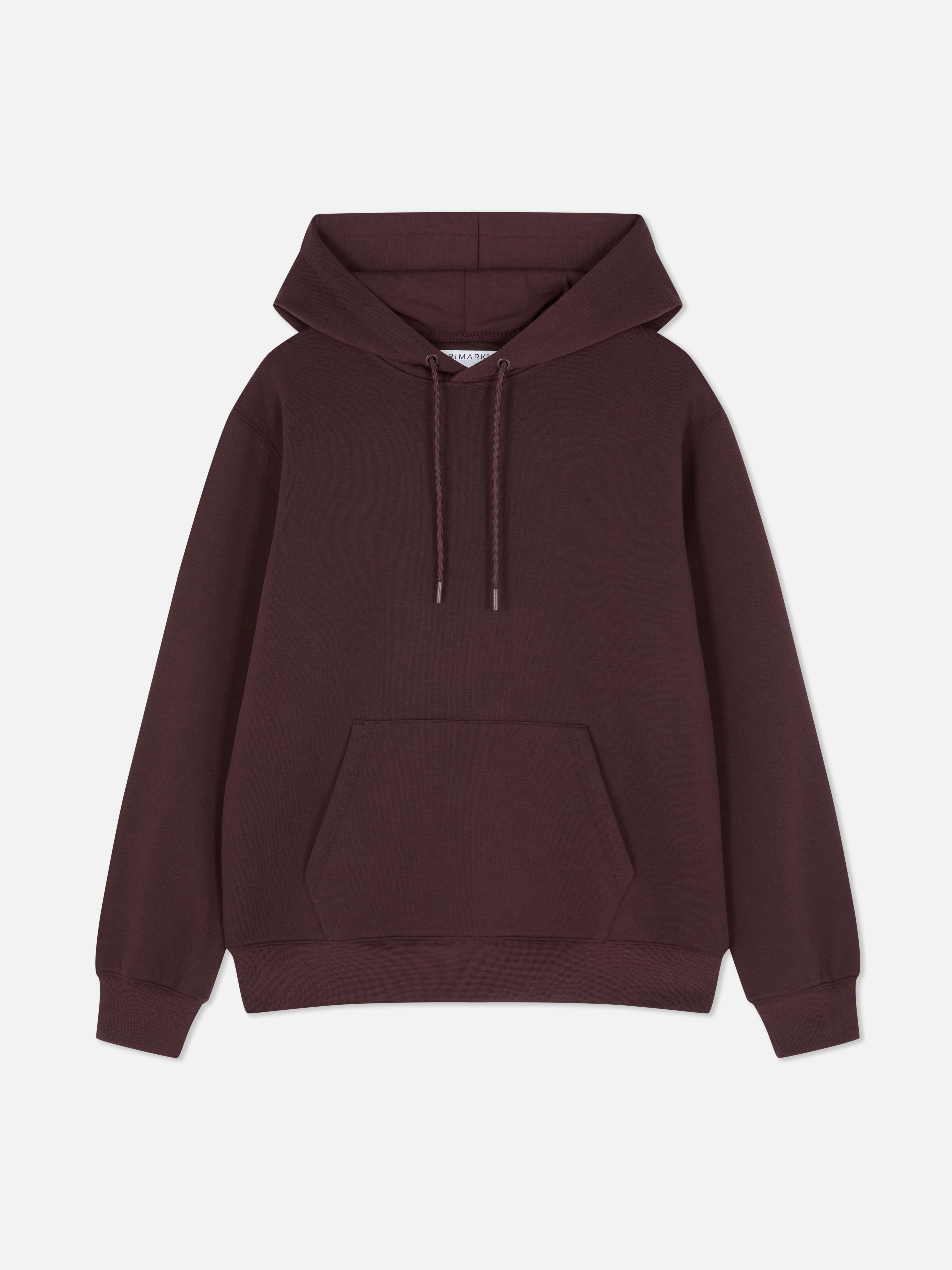 Drawstring Hoodie - Maroon