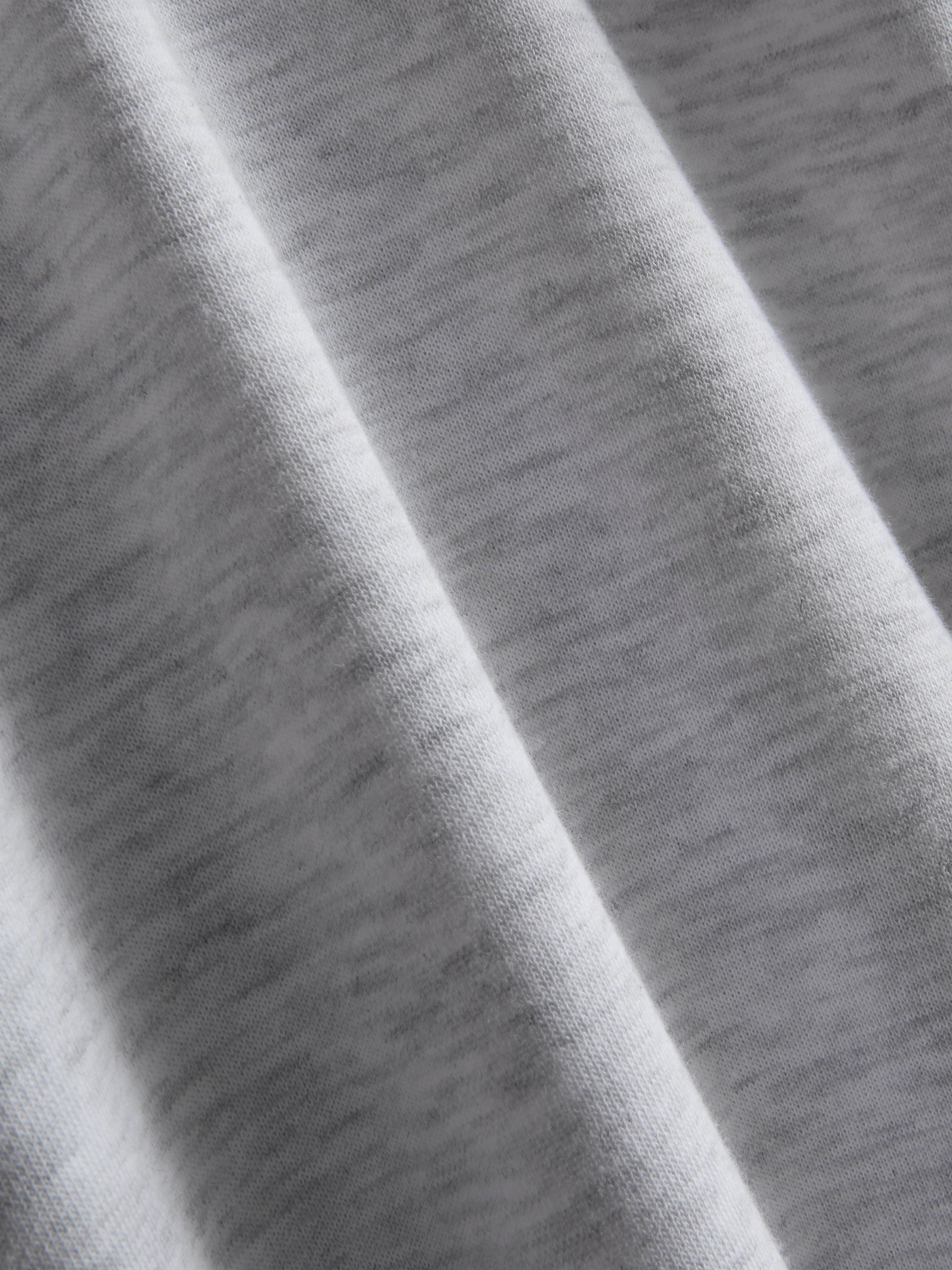 Cotton-Blend Skinny Joggers - Gray Heather