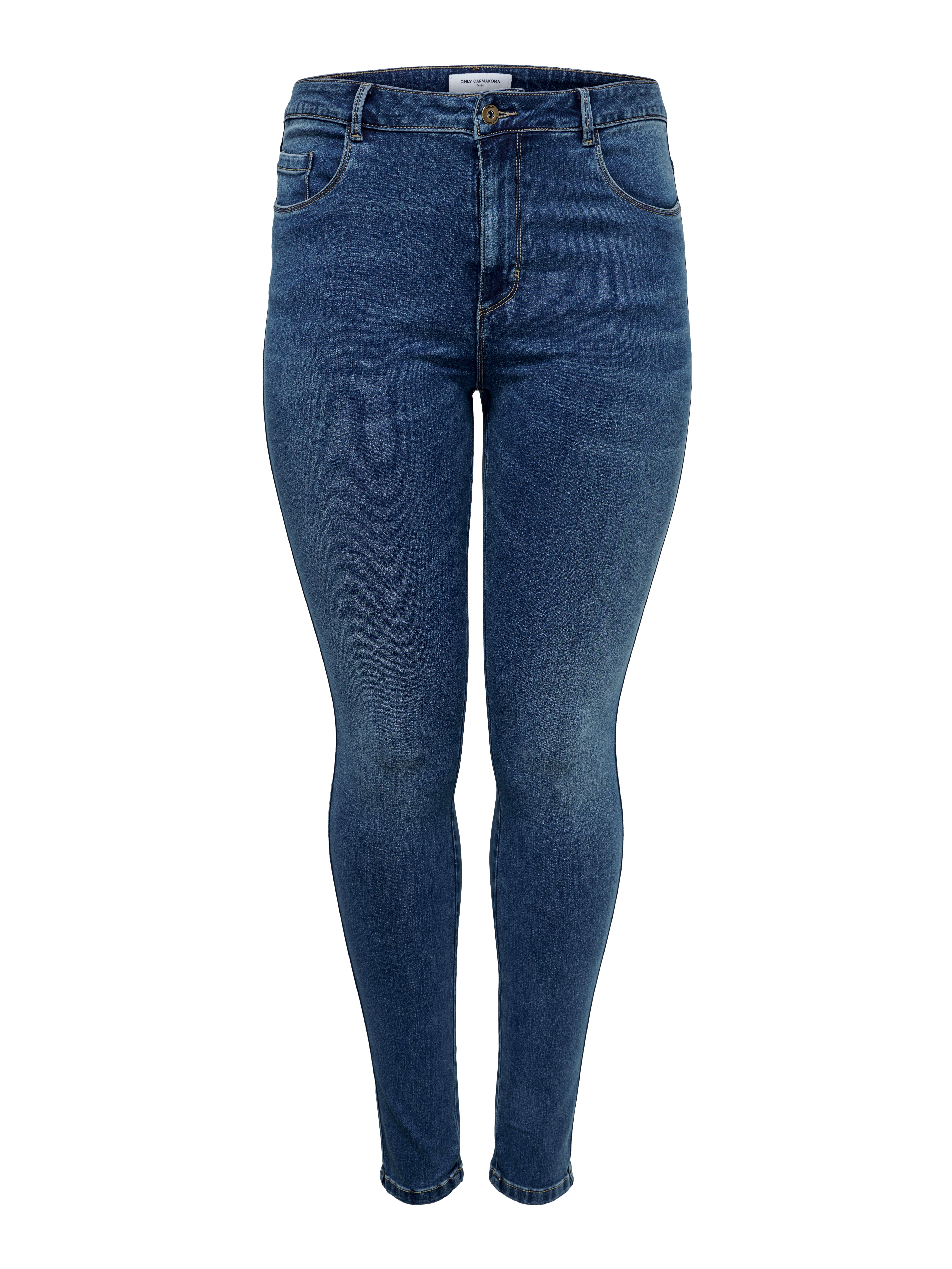 CARAUGUSTA High waist Skinny Fit Jeans Medium Blue Denim