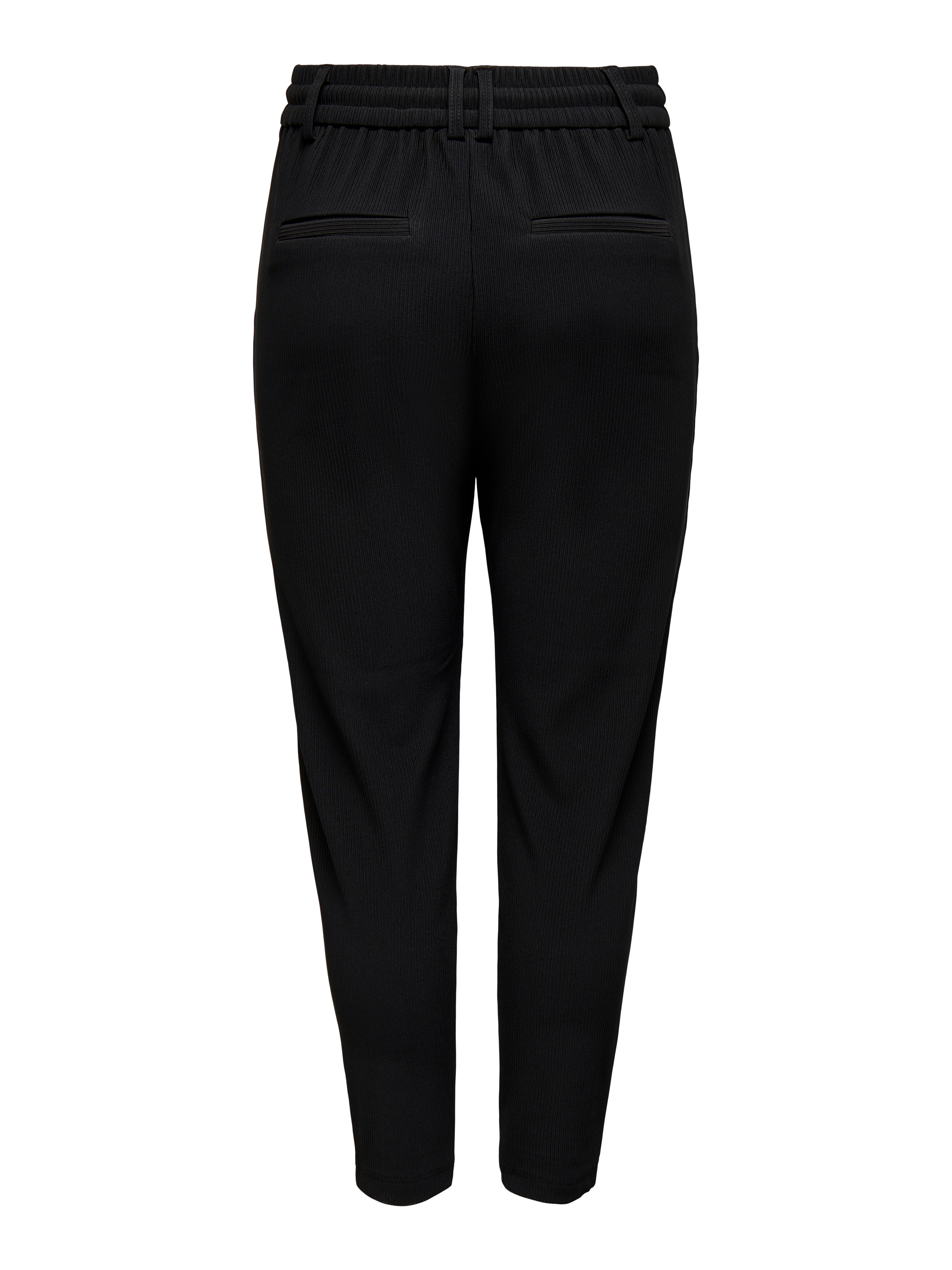 ONLPOPTRASH-SALLY Regular Fit Knitted trousers Black